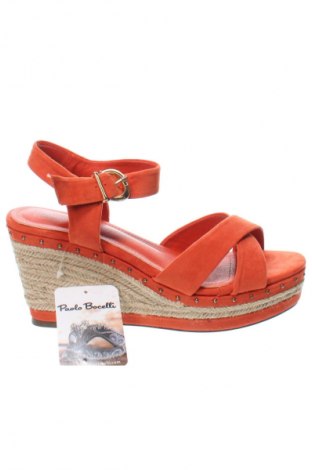 Sandalen Paolo Bocelli, Größe 38, Farbe Orange, Preis € 22,49