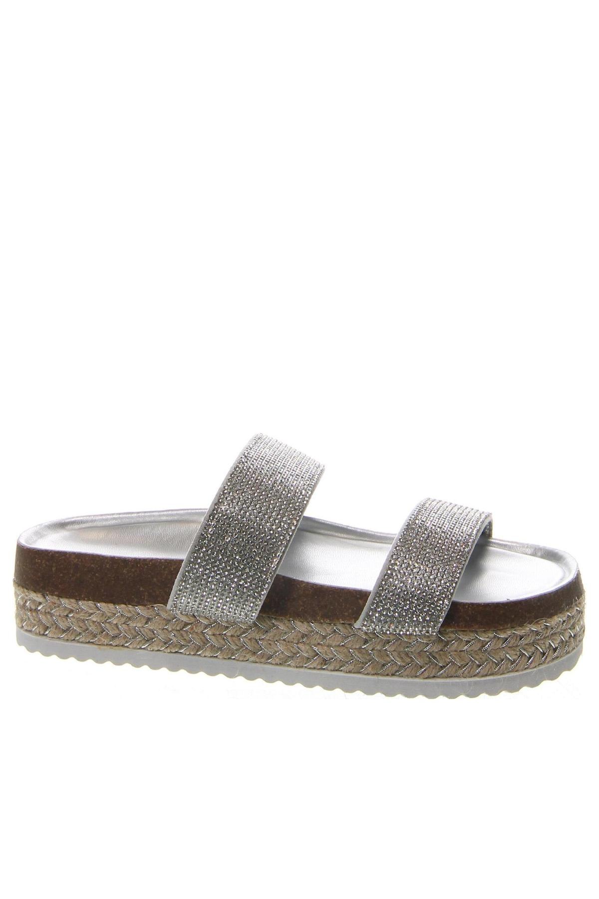 Pantolette Justfab, Größe 37, Farbe Silber, Preis 27,99 €