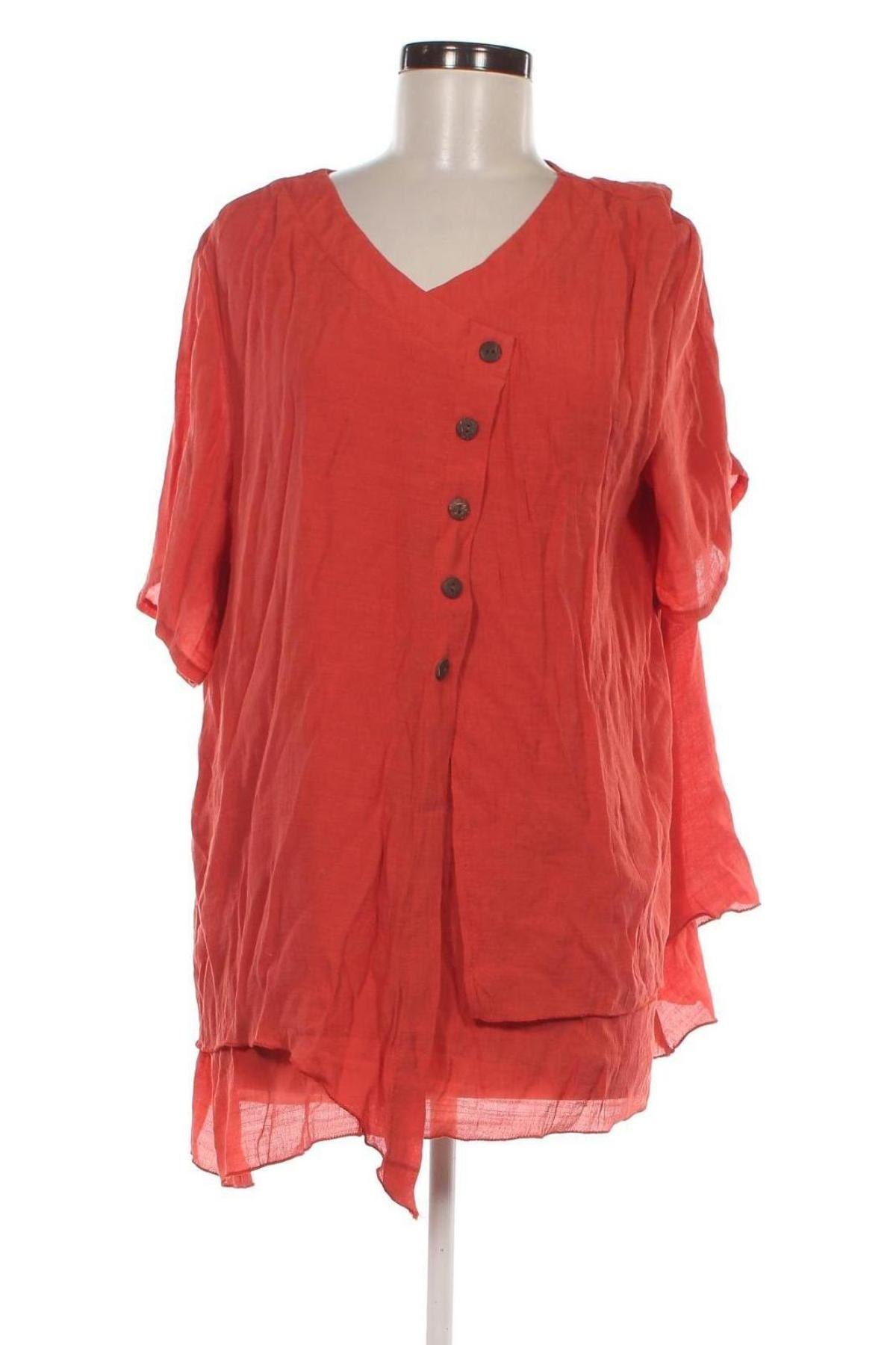 Damen Shirt, Größe XL, Farbe Orange, Preis 7,99 €