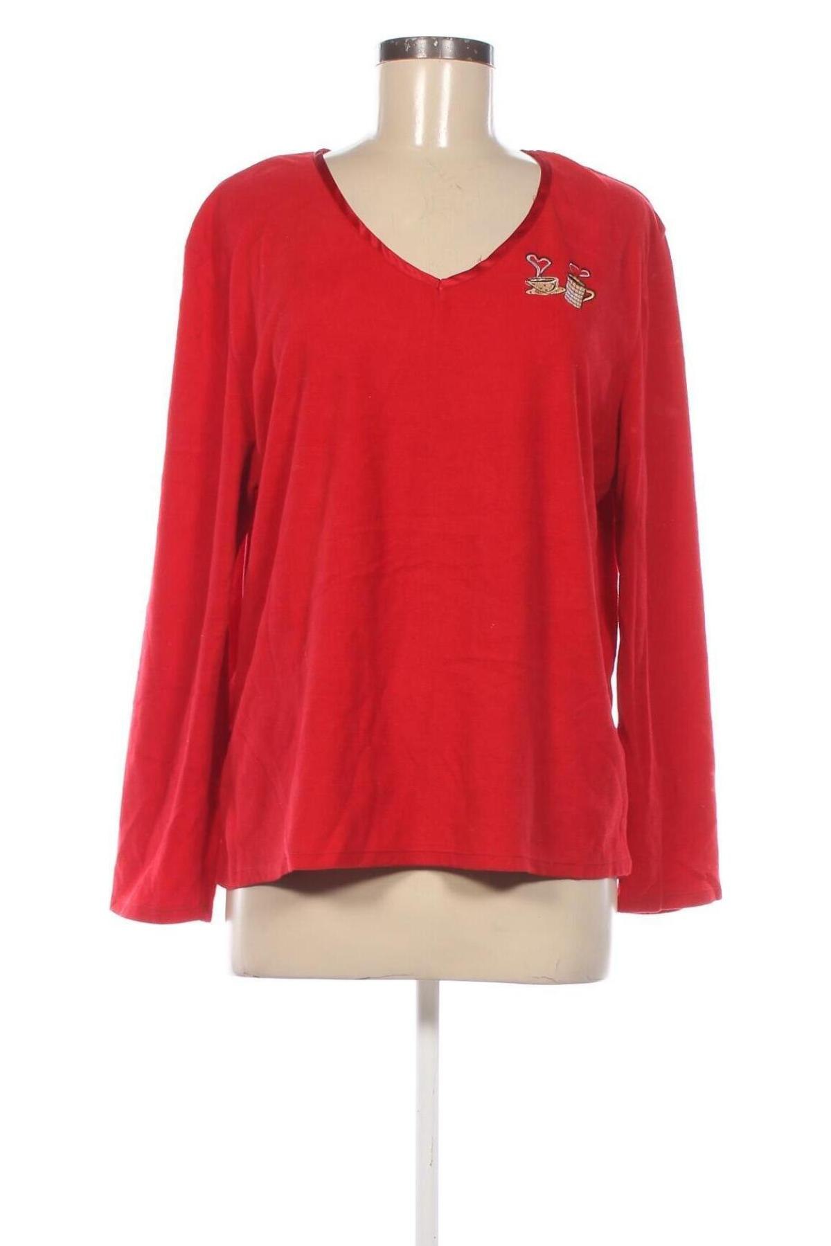 Damen Shirt, Größe L, Farbe Rot, Preis 5,99 €