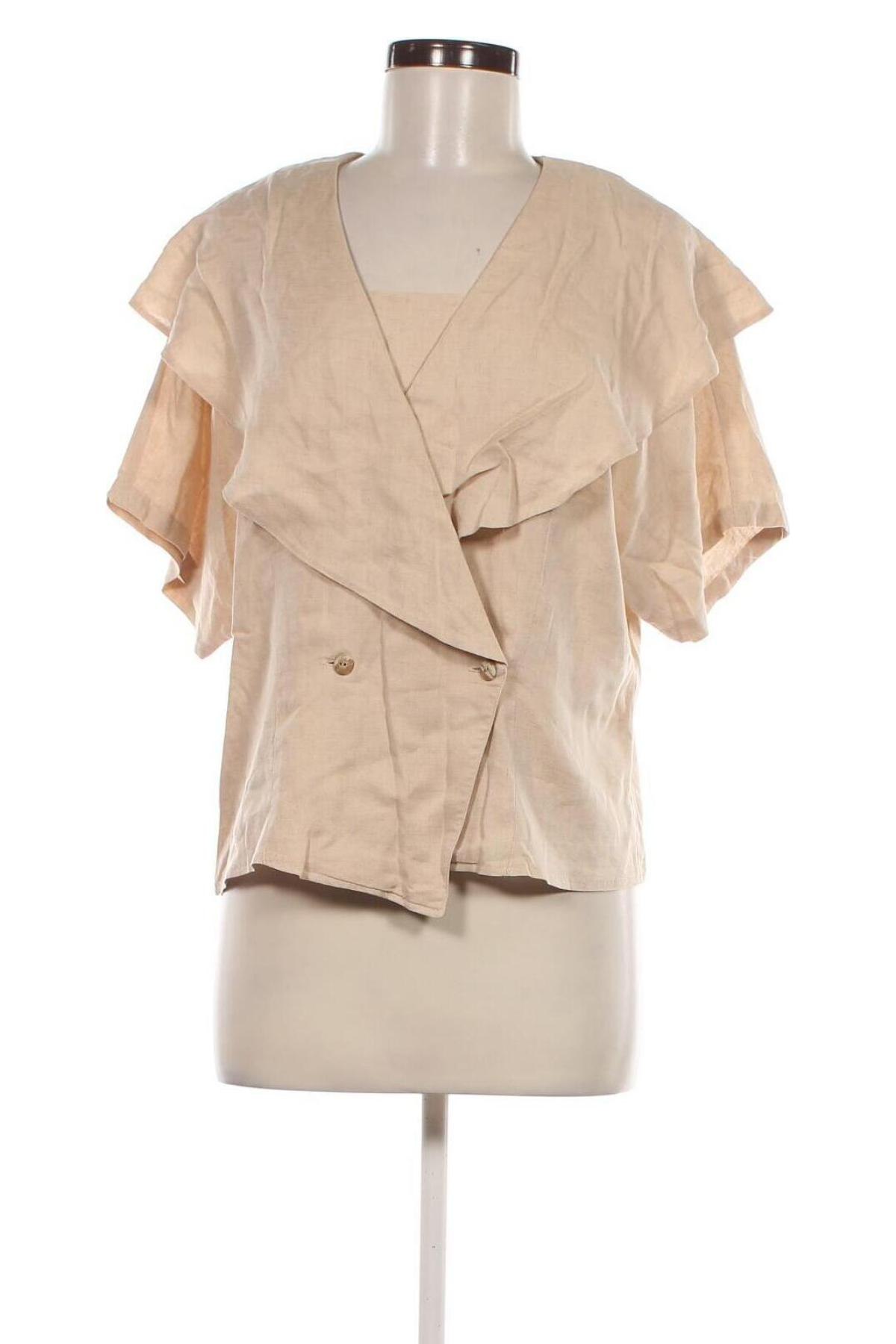 Damen Shirt, Größe L, Farbe Beige, Preis 7,49 €