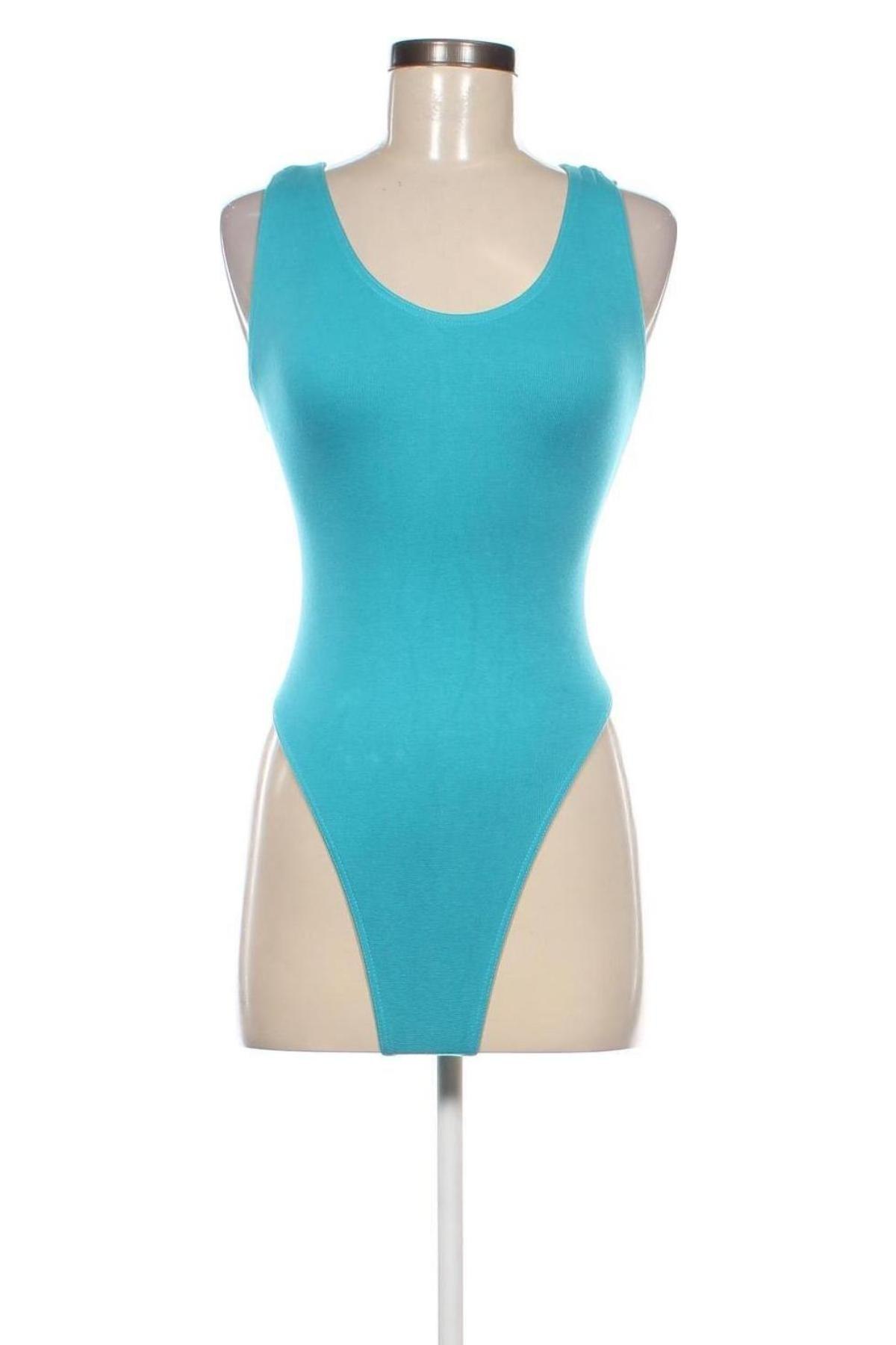 Damenbluse-Body Medico, Größe M, Farbe Blau, Preis € 7,49