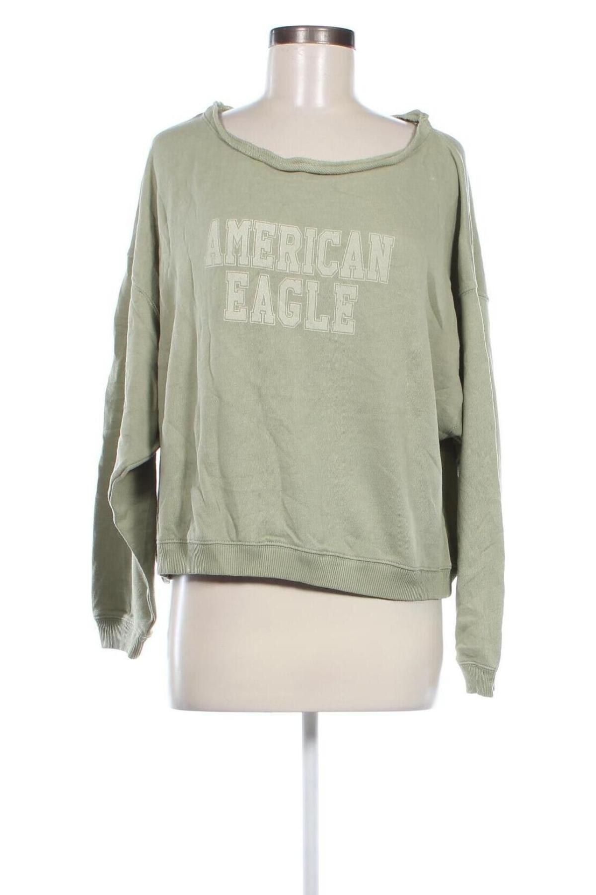 Damen Shirt American Eagle, Größe S, Farbe Grün, Preis € 3,99