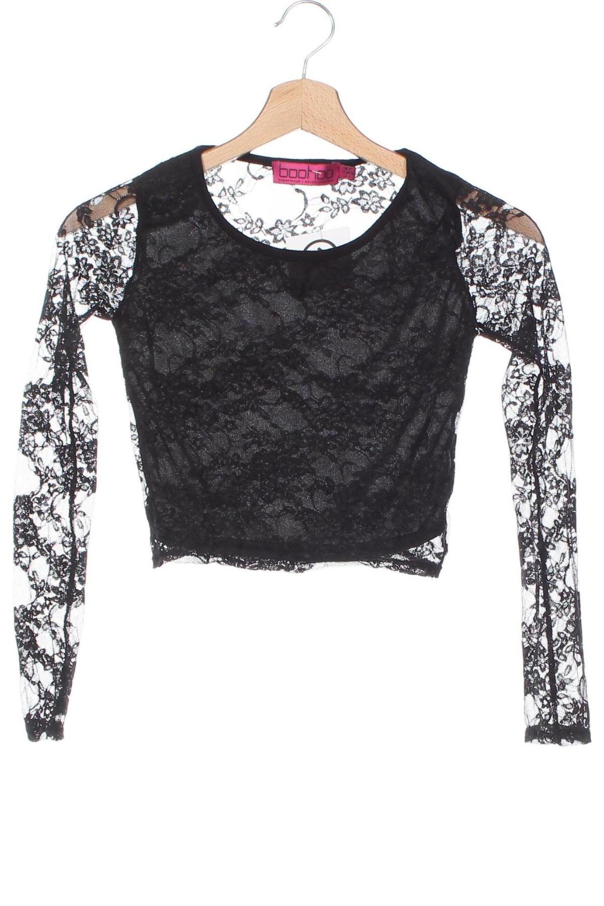 Damen Shirt Boohoo, Größe S, Farbe Schwarz, Preis 4,99 €