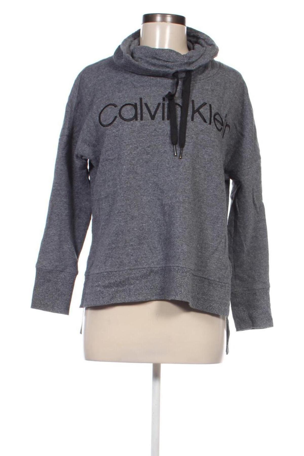 Damen Shirt Calvin Klein, Größe M, Farbe Grau, Preis 22,99 €