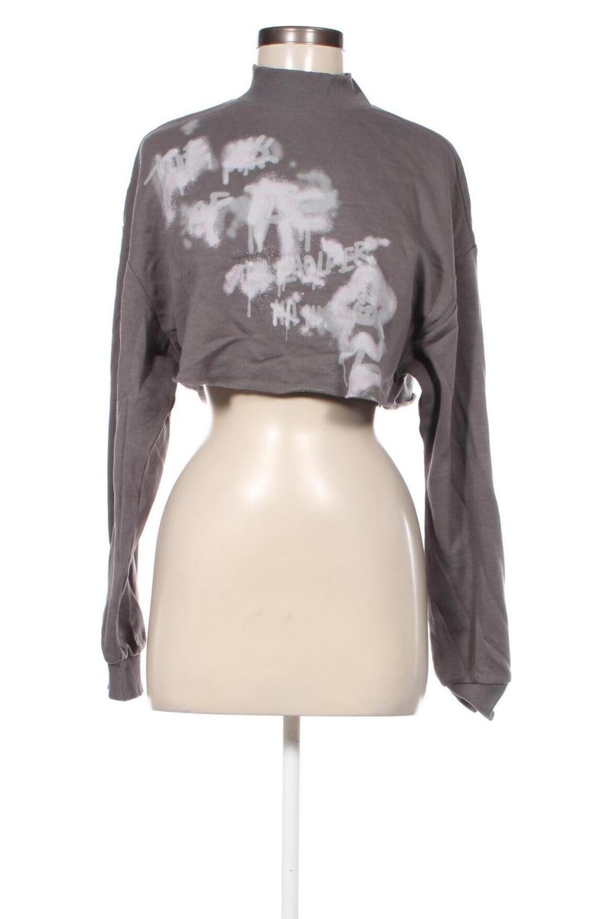 Damen Shirt H&M Divided, Größe S, Farbe Grau, Preis € 5,99