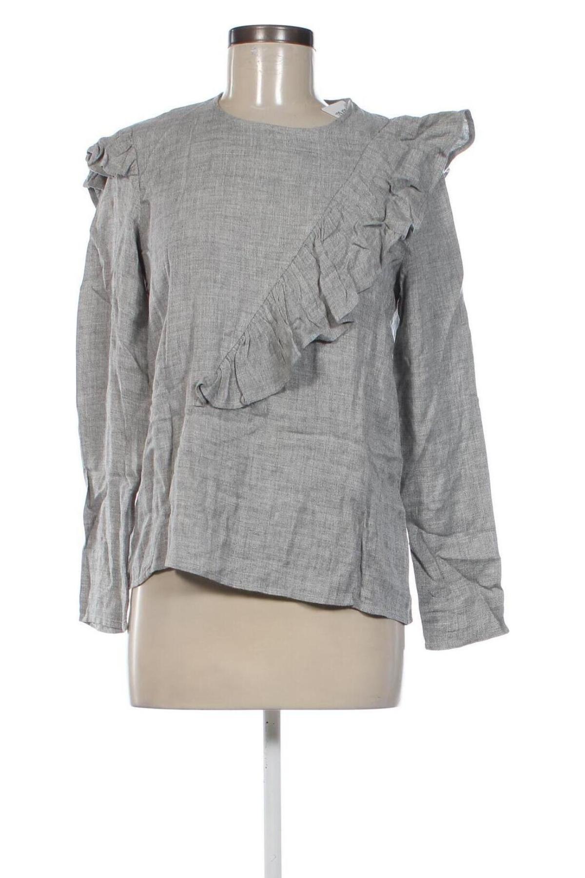 Damen Shirt Mango, Größe S, Farbe Grau, Preis € 5,99