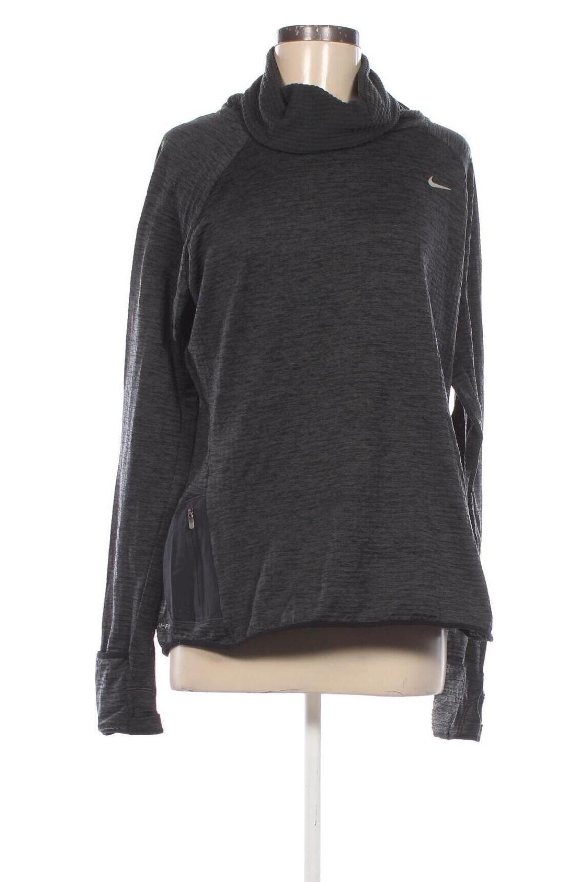 Damen Shirt Nike Running, Größe XL, Farbe Grau, Preis 23,99 €