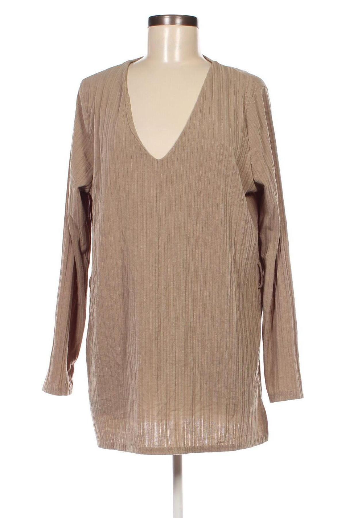 Damen Shirt Papaya, Größe XXL, Farbe Beige, Preis 6,99 €