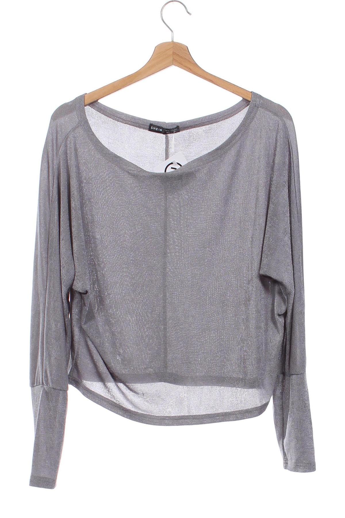 Damen Shirt SHEIN, Größe XS, Farbe Grau, Preis 8,00 €