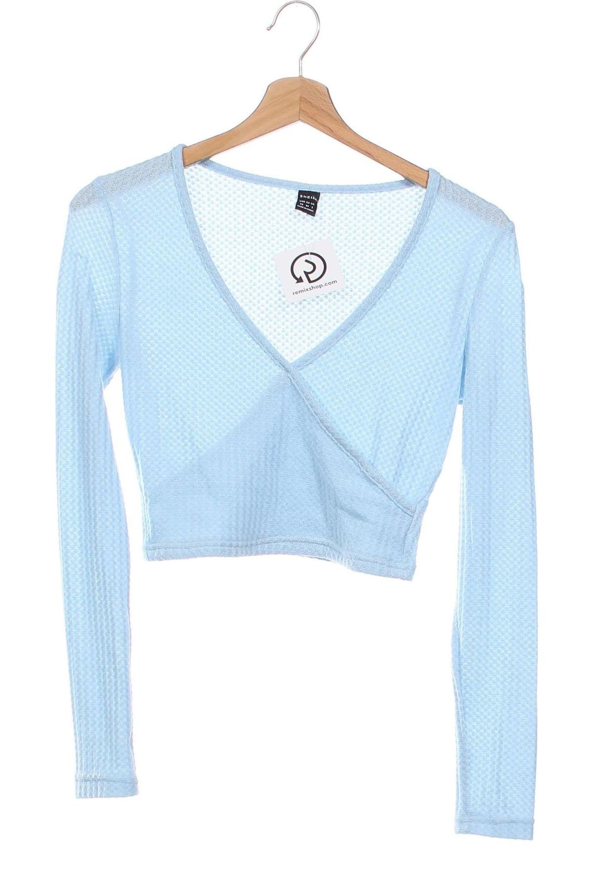 Damen Shirt SHEIN, Größe XS, Farbe Blau, Preis € 5,99