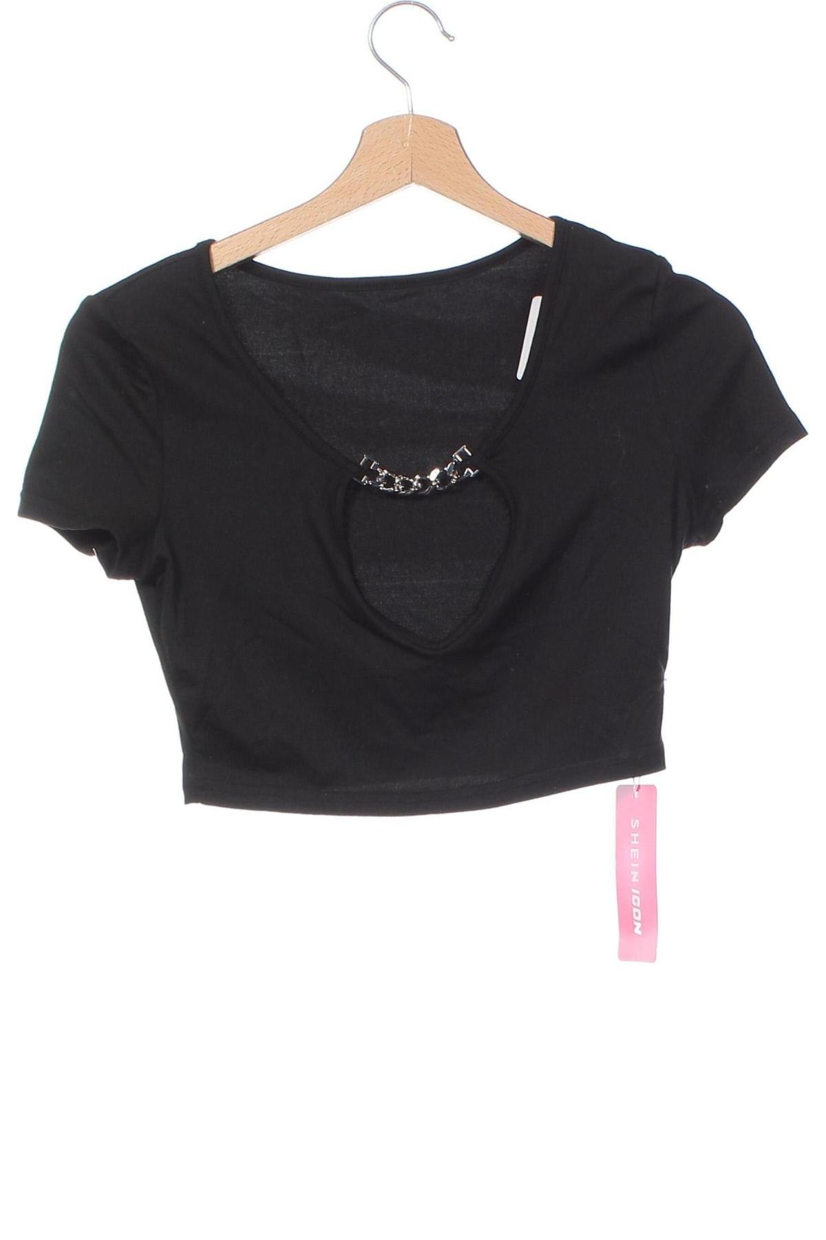 Damen Shirt SHEIN, Größe XS, Farbe Schwarz, Preis € 12,99