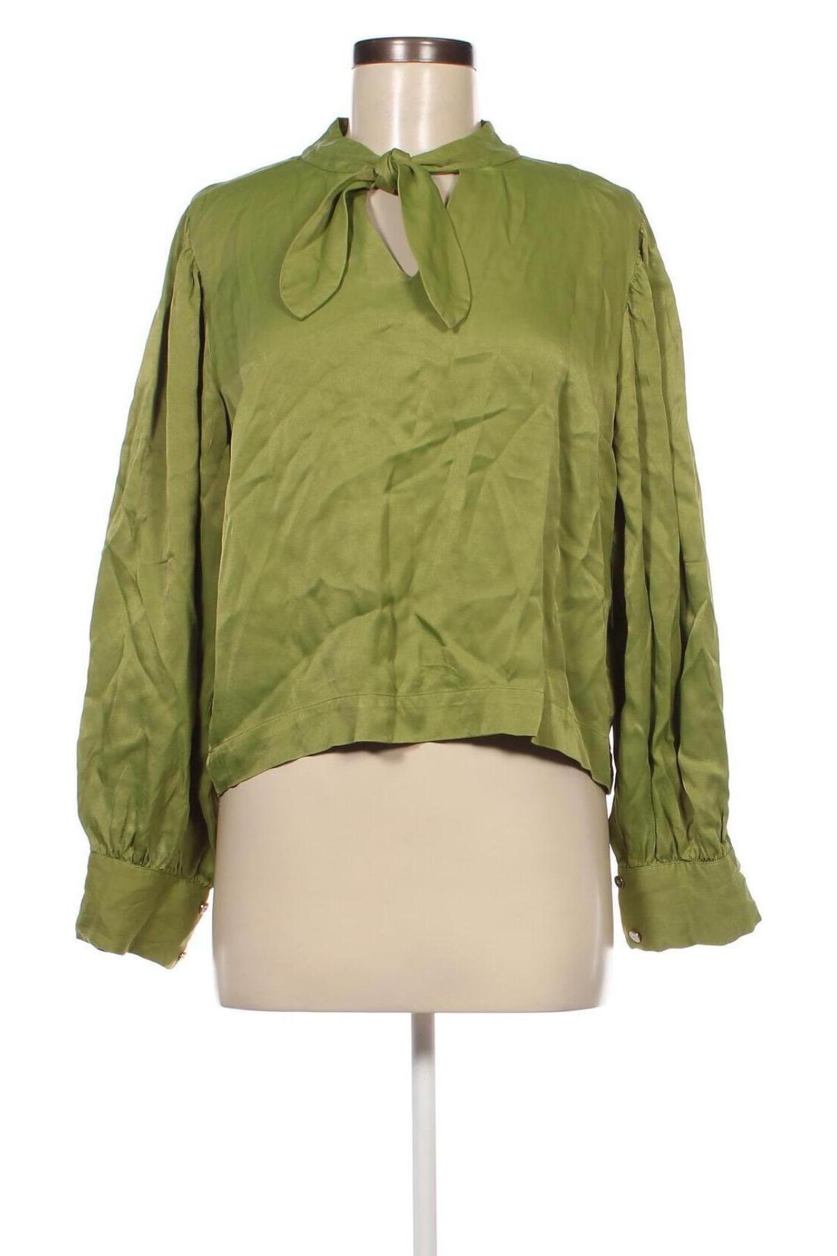 Bluză de femei Scotch & Soda, Mărime L, Culoare Verde, Preț 146,99 Lei