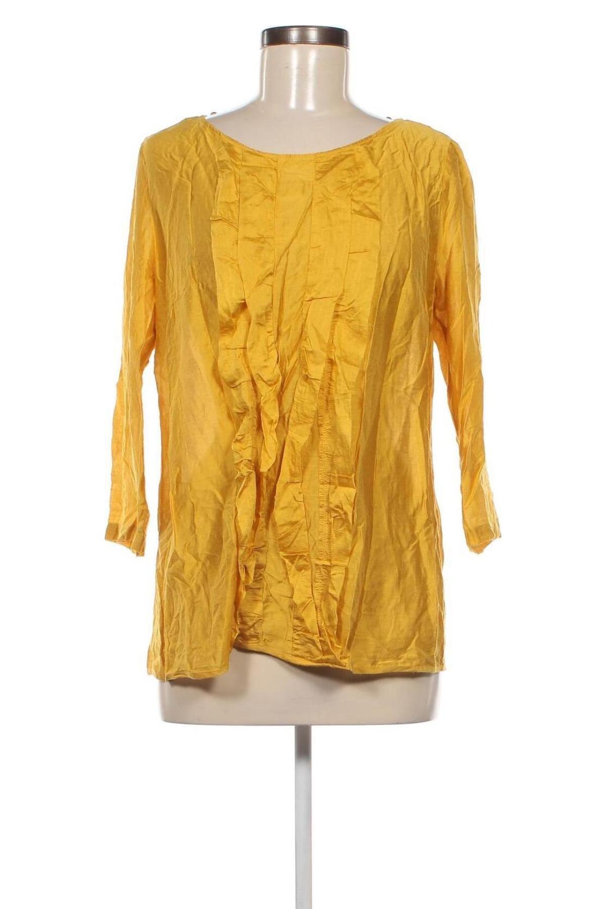 Damen Shirt Sisley, Größe M, Farbe Gelb, Preis € 17,49