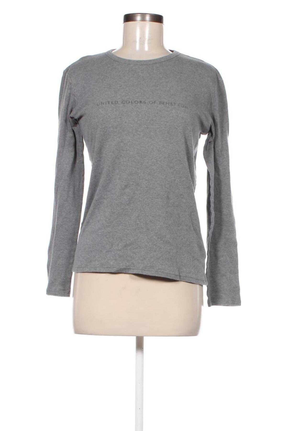 Damen Shirt United Colors Of Benetton, Größe M, Farbe Grau, Preis € 12,49