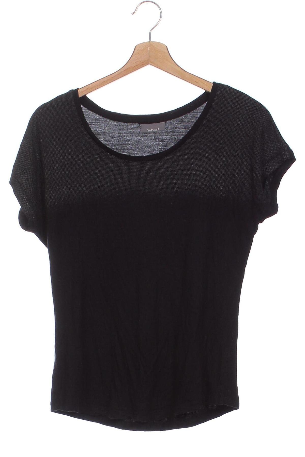 Damen Shirt Yessica, Größe XS, Farbe Schwarz, Preis 6,99 €