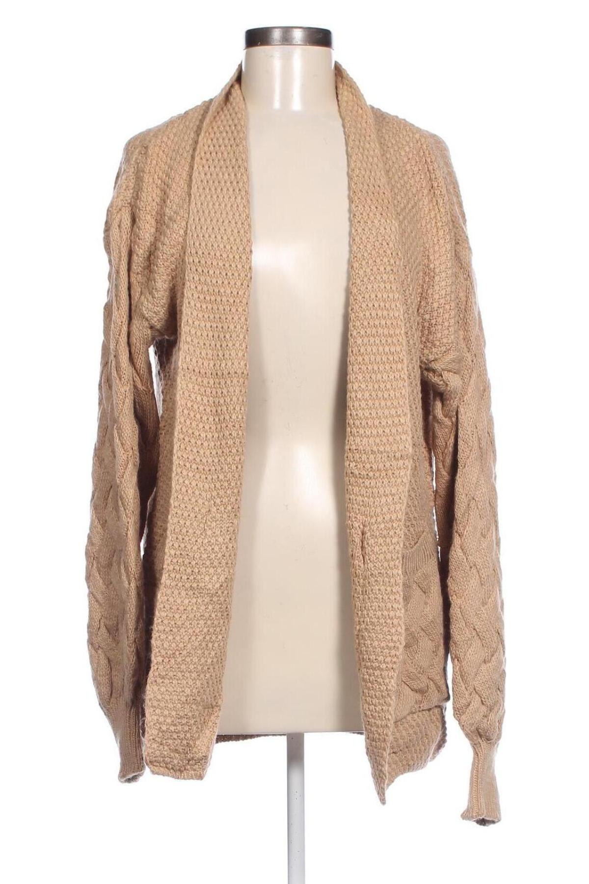 Damen Strickjacke, Größe XL, Farbe Beige, Preis 9,49 €