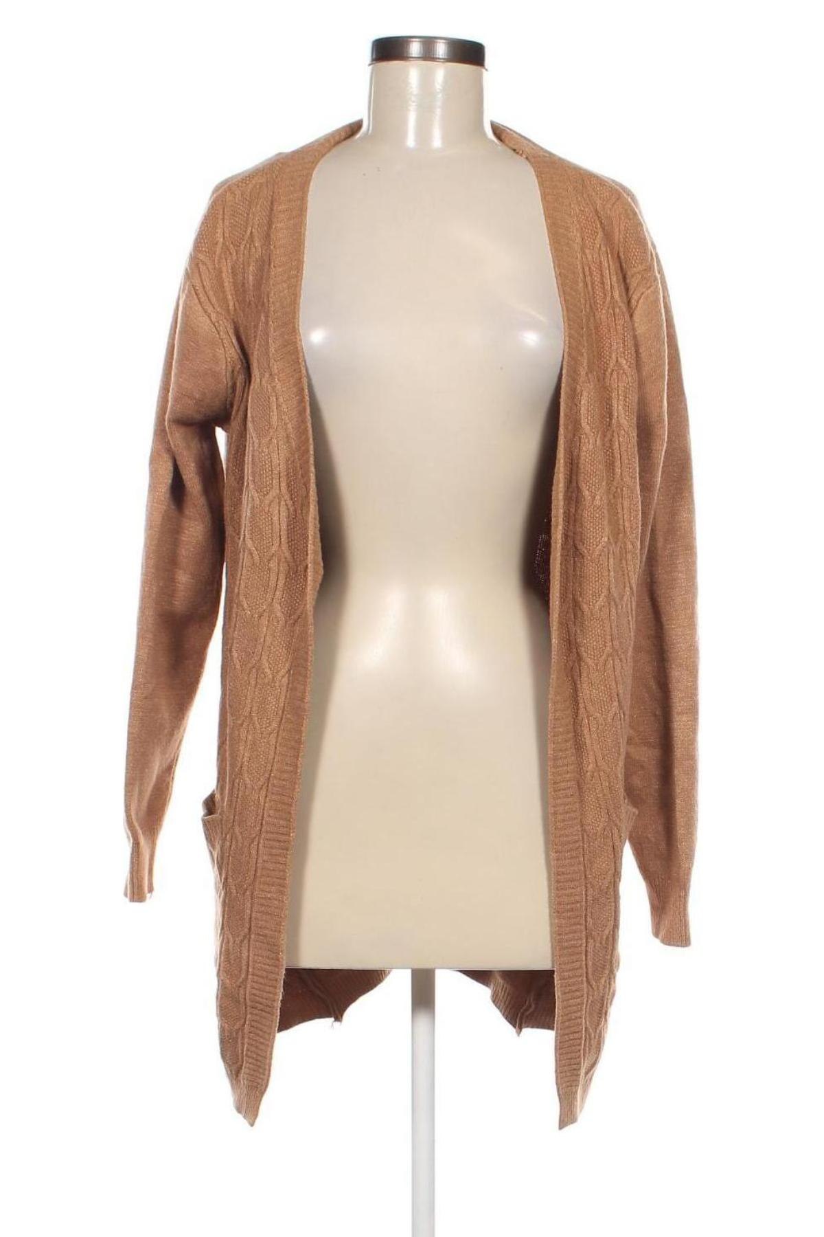 Damen Strickjacke, Größe M, Farbe Beige, Preis 9,99 €