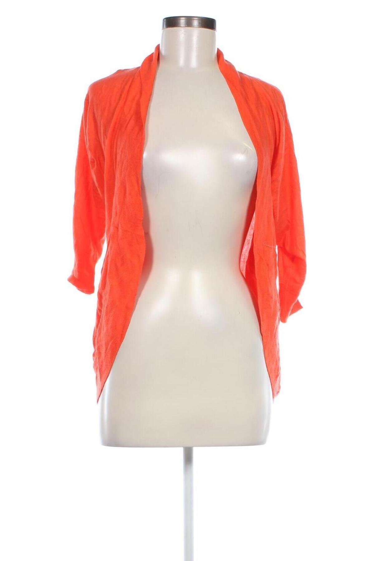 Damen Strickjacke, Größe M, Farbe Orange, Preis 5,49 €