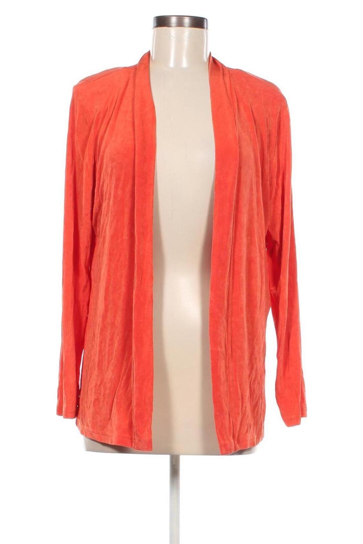 Damen Strickjacke, Größe M, Farbe Orange, Preis 7,49 €