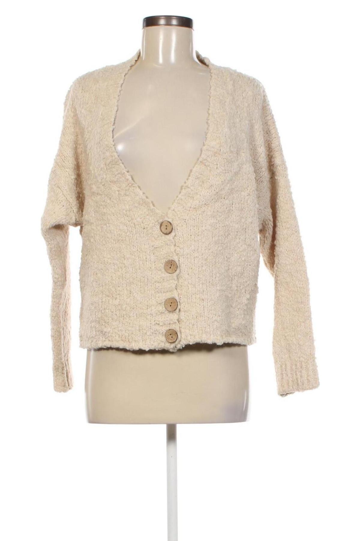 Damen Strickjacke, Größe XL, Farbe Beige, Preis € 7,49