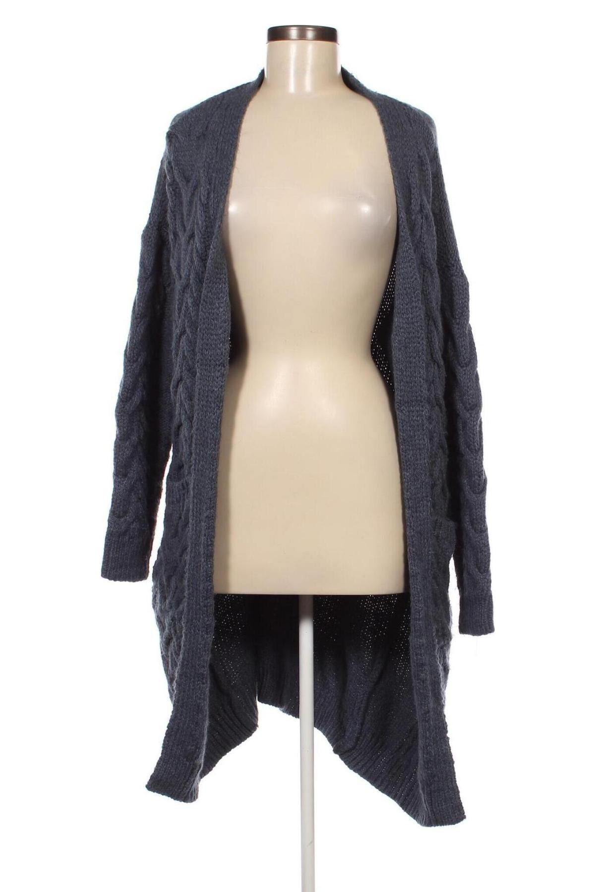 Cardigan de damă, Mărime L, Culoare Albastru, Preț 43,99 Lei