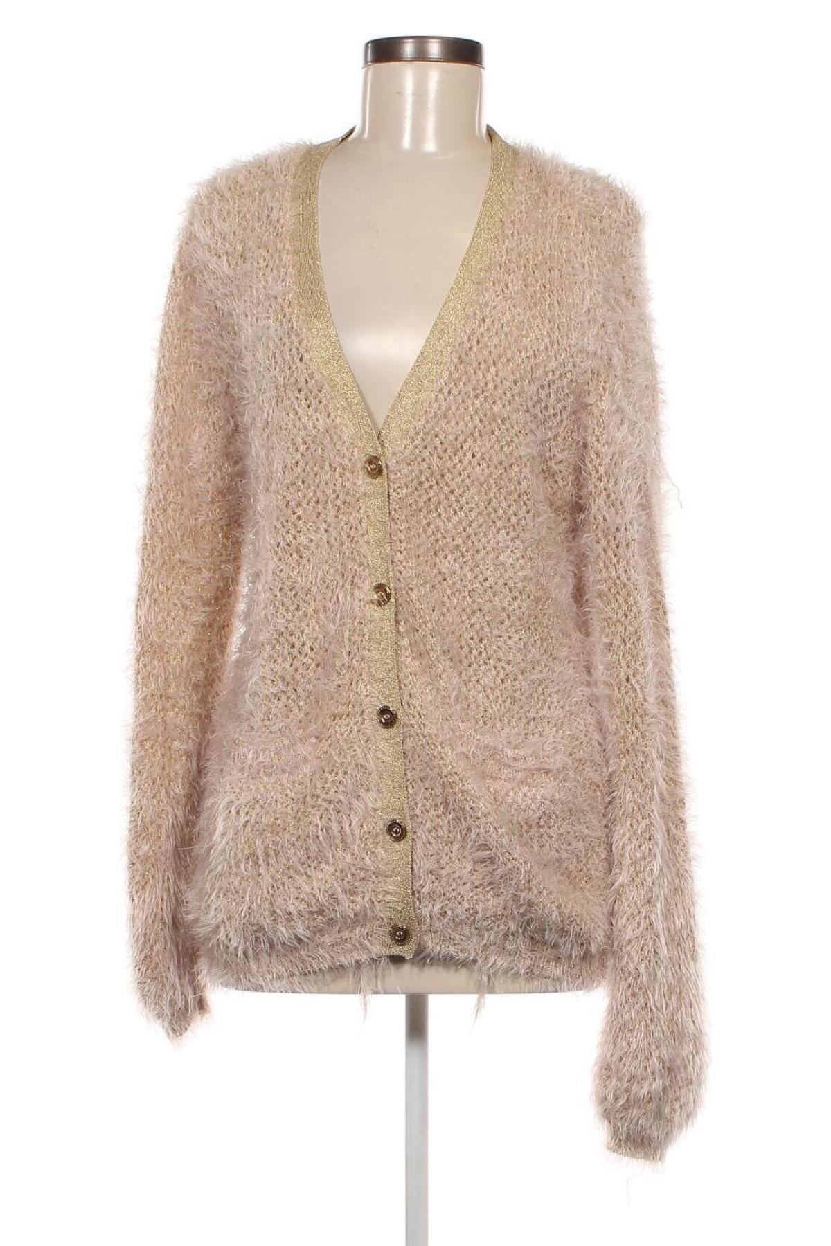 Cardigan de damă, Mărime M, Culoare Bej, Preț 95,99 Lei