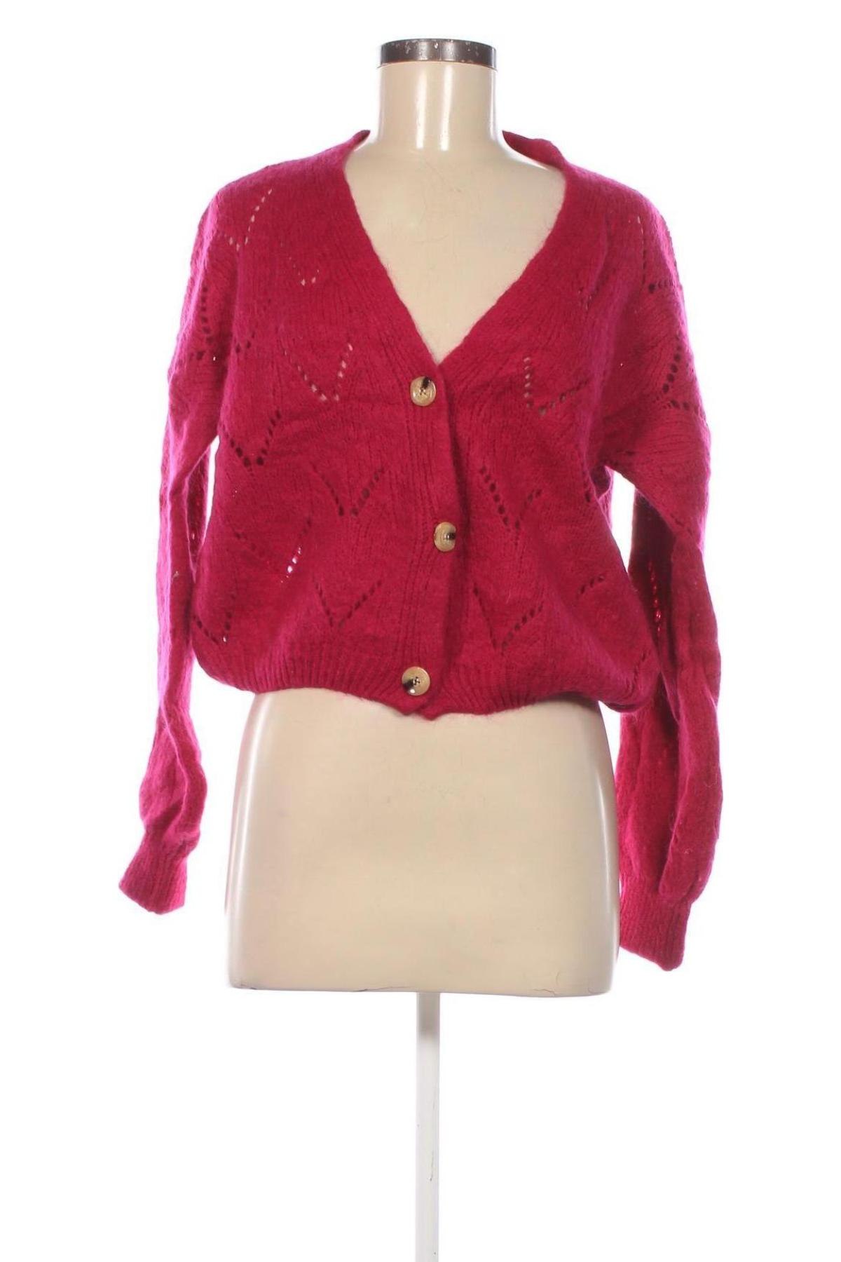 Damen Strickjacke, Größe M, Farbe Rosa, Preis € 7,49