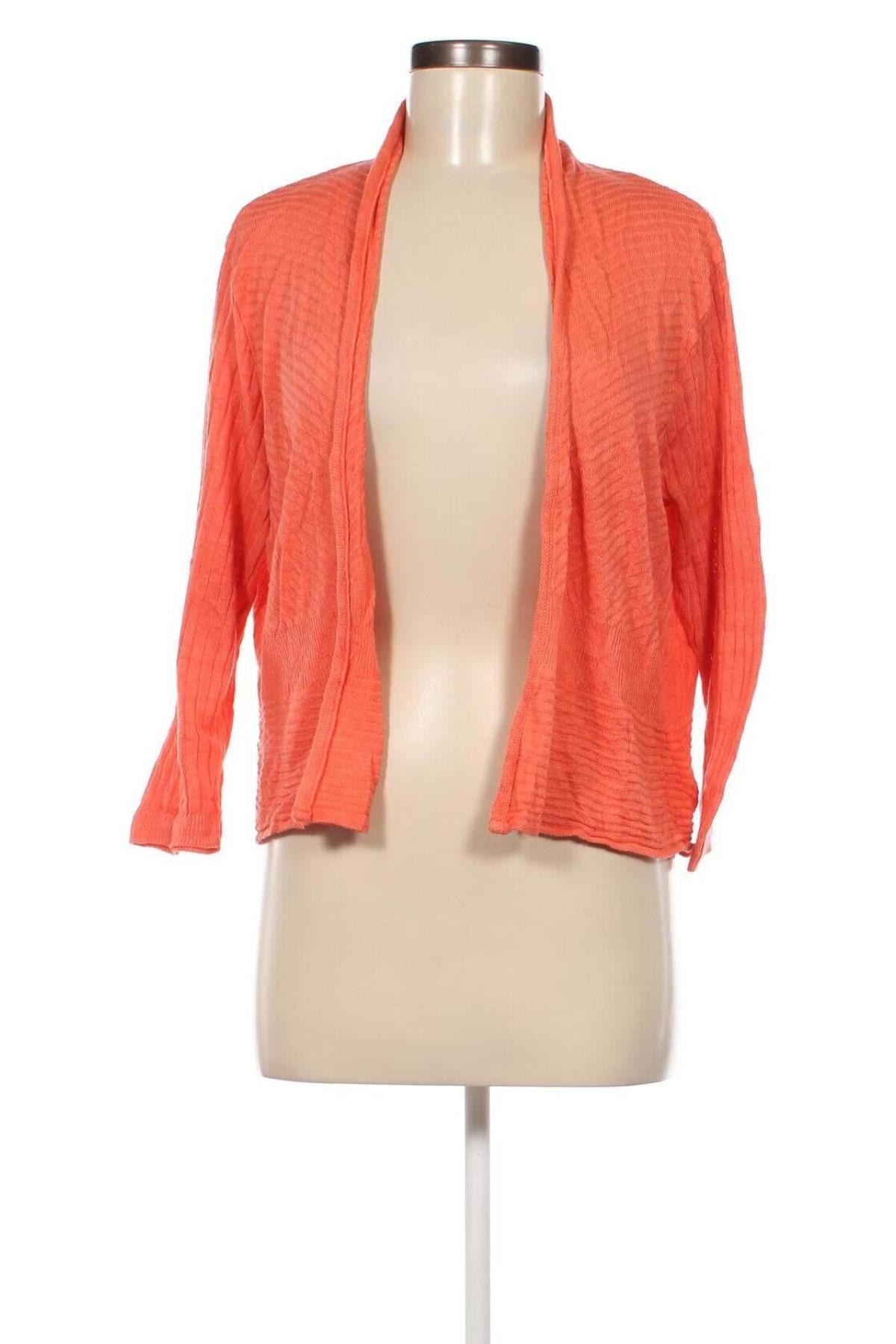 Damen Strickjacke Arte, Größe L, Farbe Orange, Preis 5,49 €