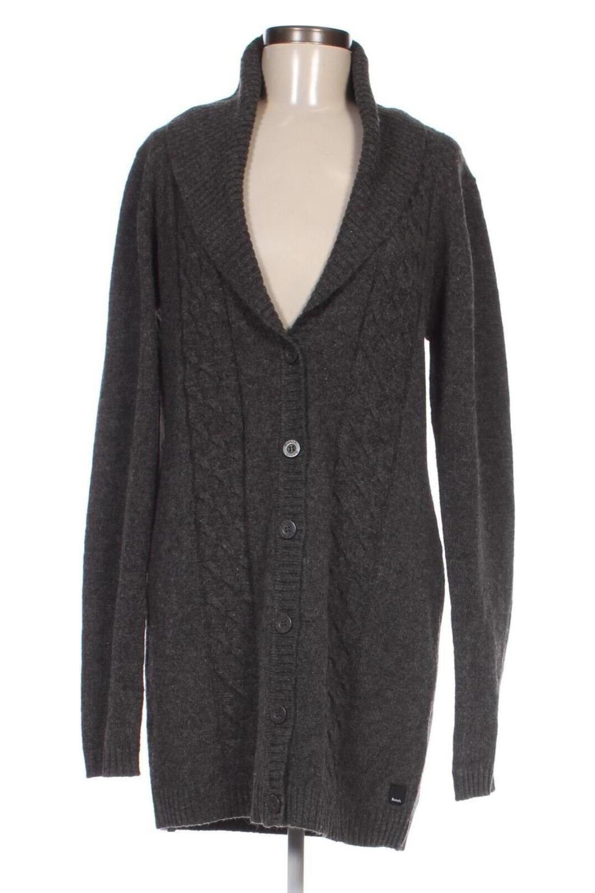 Cardigan de damă Bench, Mărime L, Culoare Gri, Preț 134,99 Lei