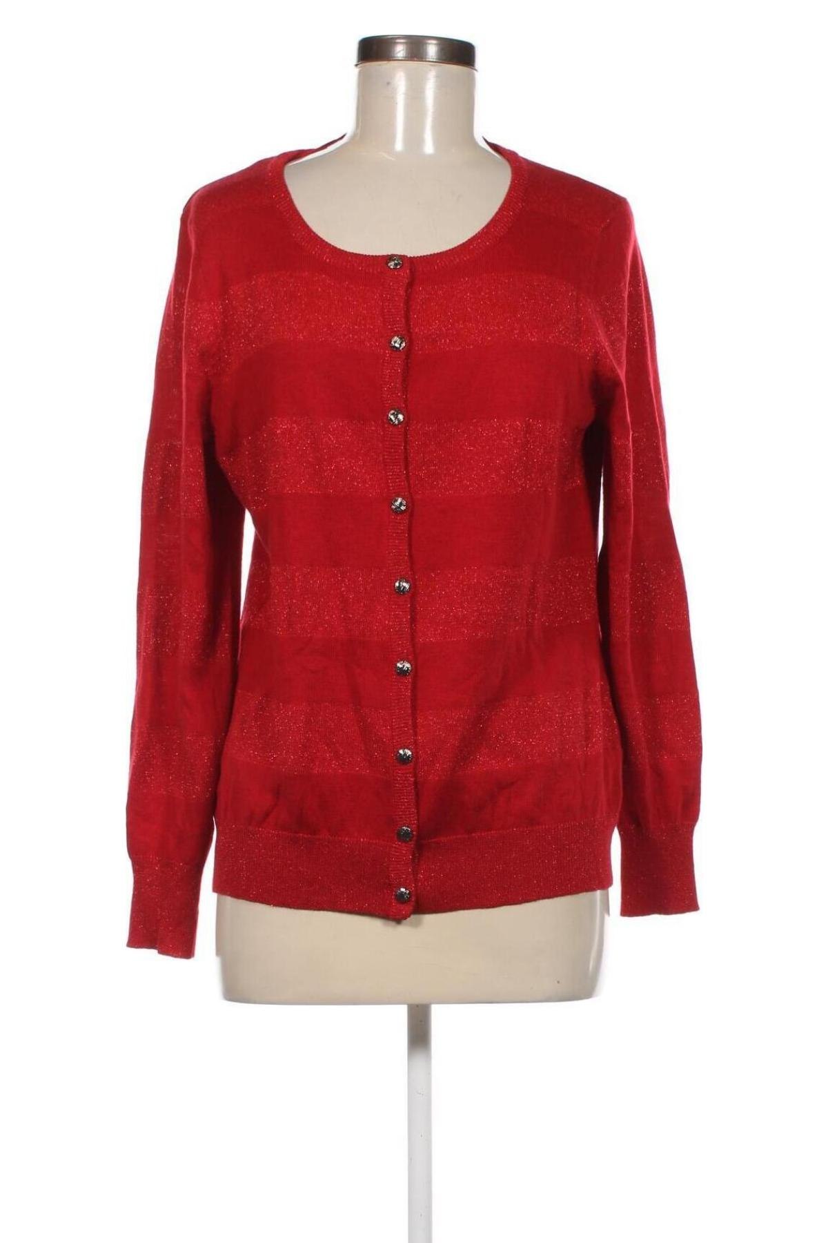 Damen Strickjacke Canda, Größe M, Farbe Rot, Preis € 20,49