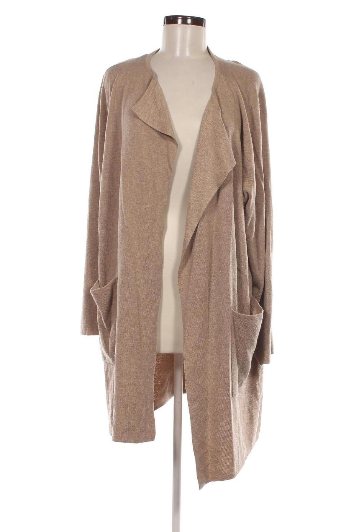 Damen Strickjacke Canda, Größe XL, Farbe Beige, Preis 15,00 €