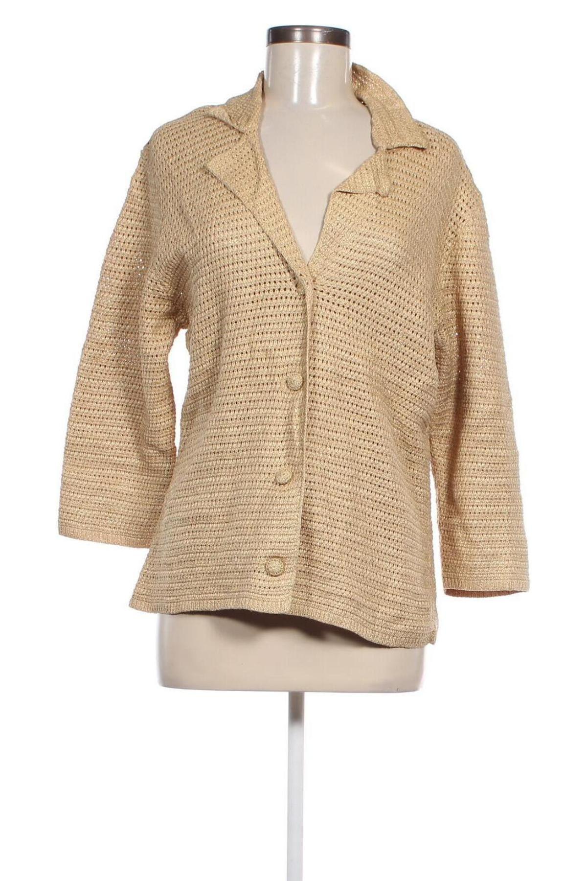 Damen Strickjacke Chico's, Größe S, Farbe Beige, Preis 8,49 €