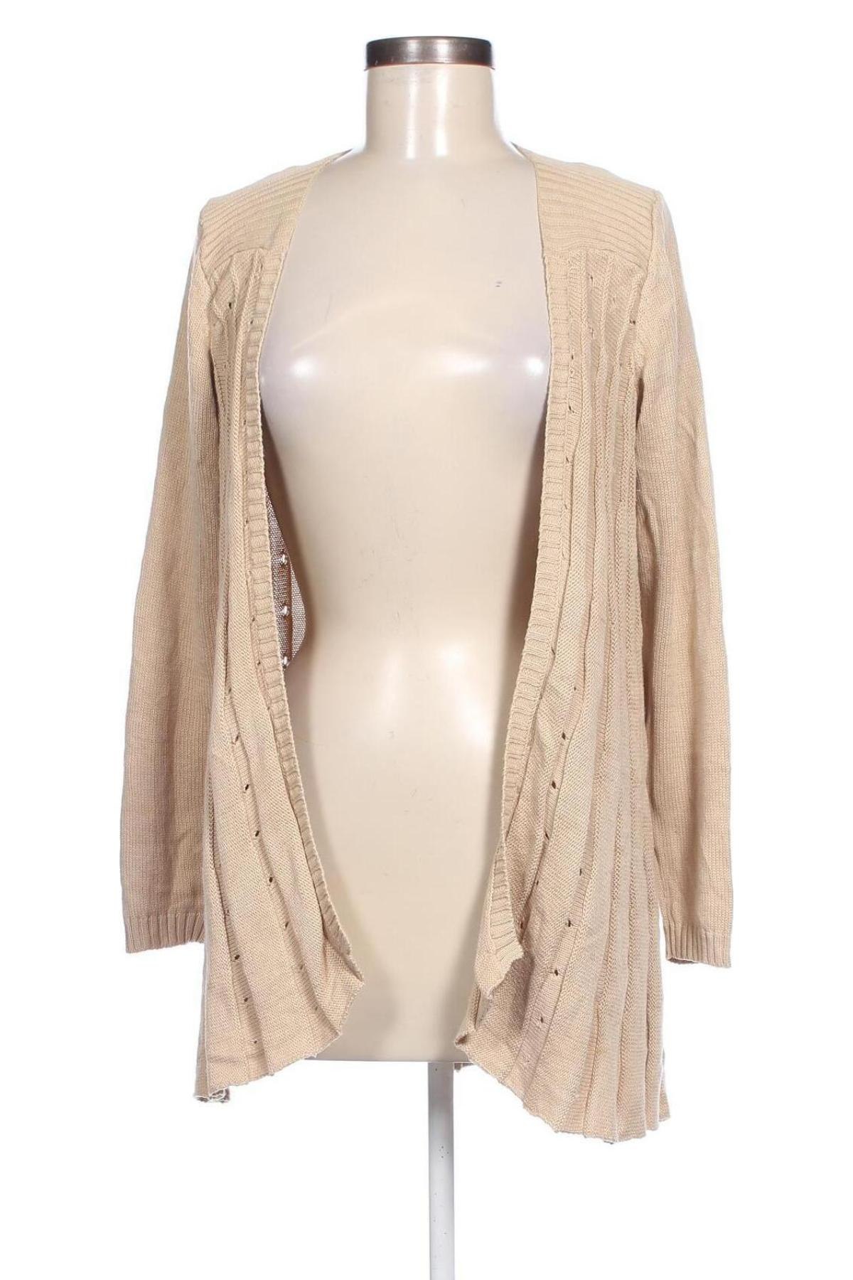 Damen Strickjacke Elementz, Größe M, Farbe Beige, Preis 10,49 €