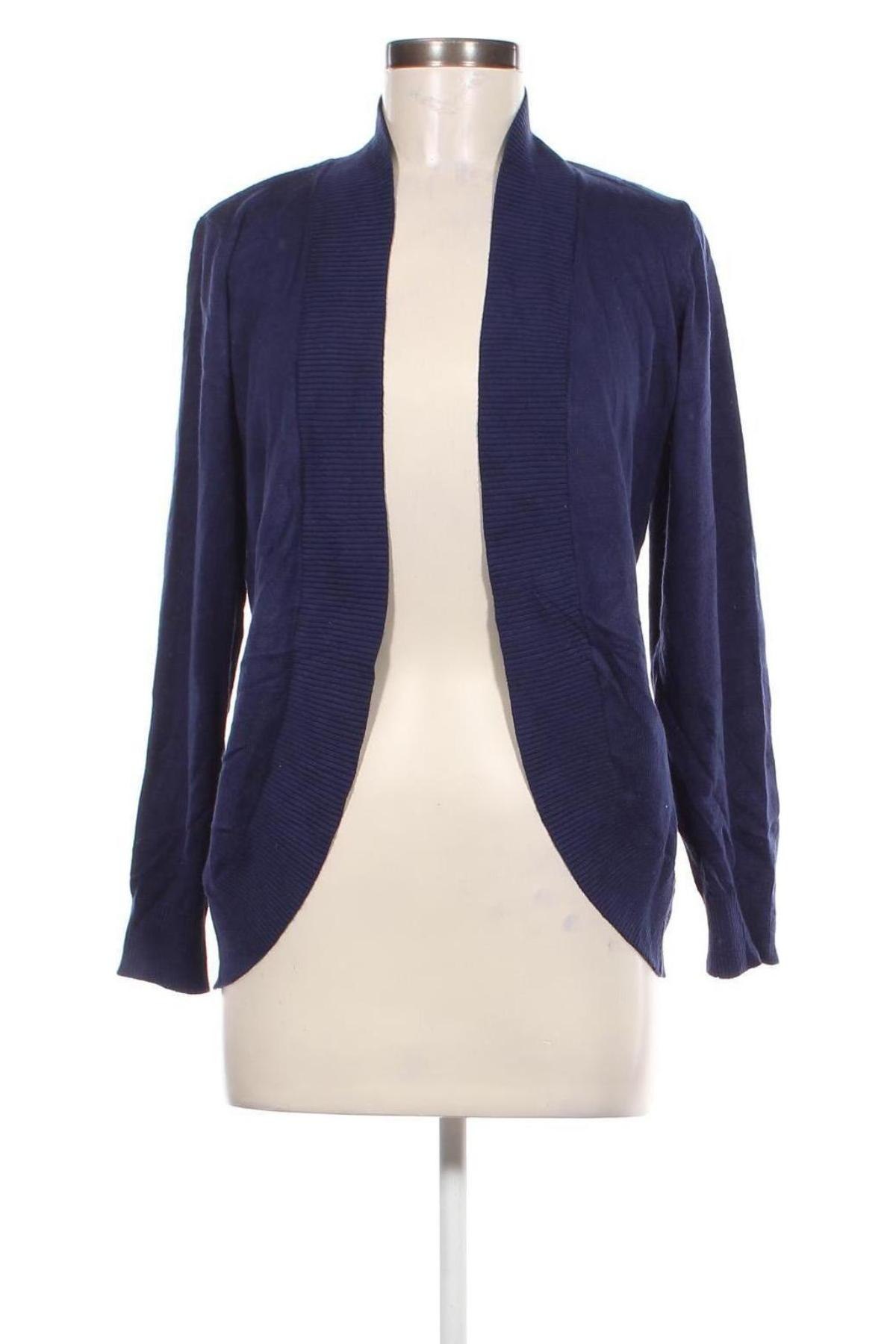 Damen Strickjacke Faded Glory, Größe L, Farbe Blau, Preis 5,99 €