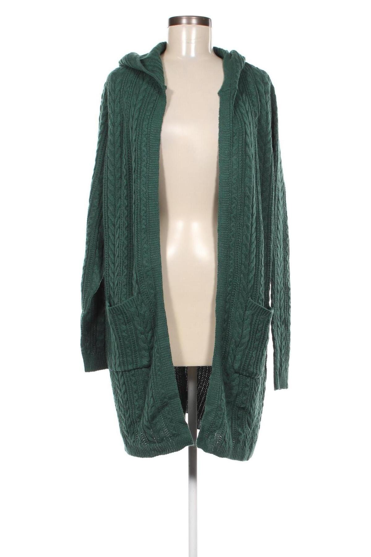 Cardigan de damă Fb Sister, Mărime XL, Culoare Verde, Preț 91,99 Lei