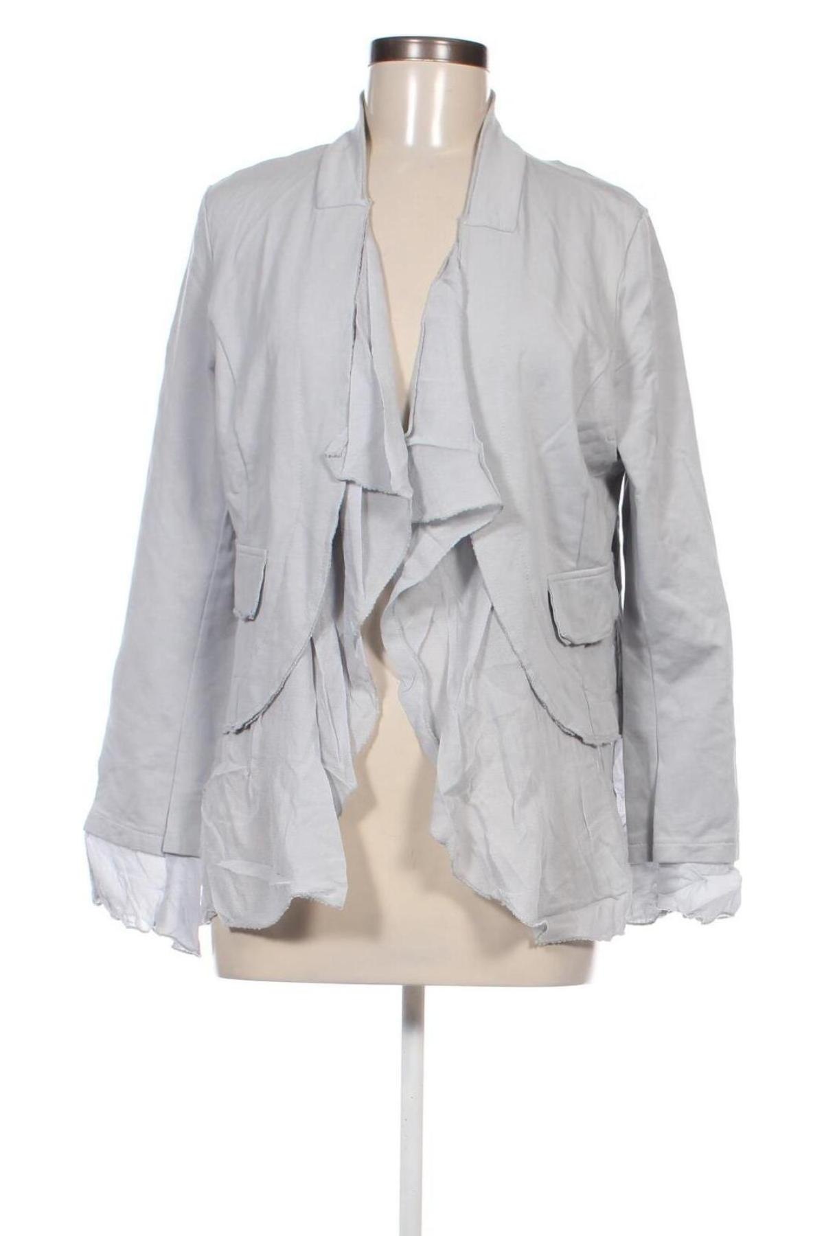 Damen Strickjacke Femme, Größe M, Farbe Grau, Preis € 5,99