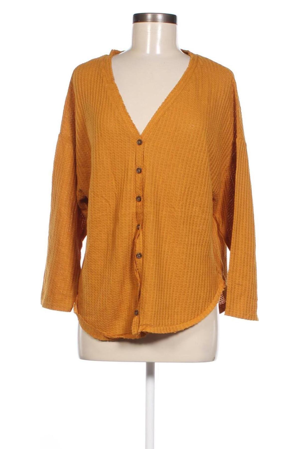 Damen Strickjacke Forever 21, Größe M, Farbe Orange, Preis 7,99 €