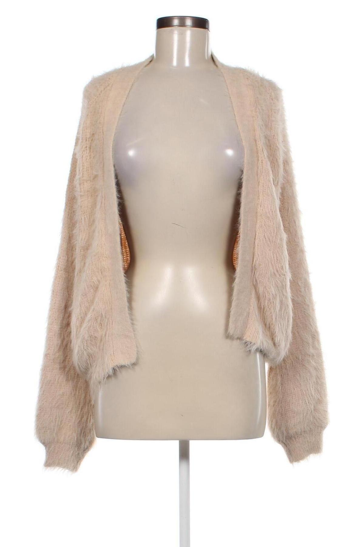 Damen Strickjacke Gina Tricot, Größe S, Farbe Beige, Preis € 7,99