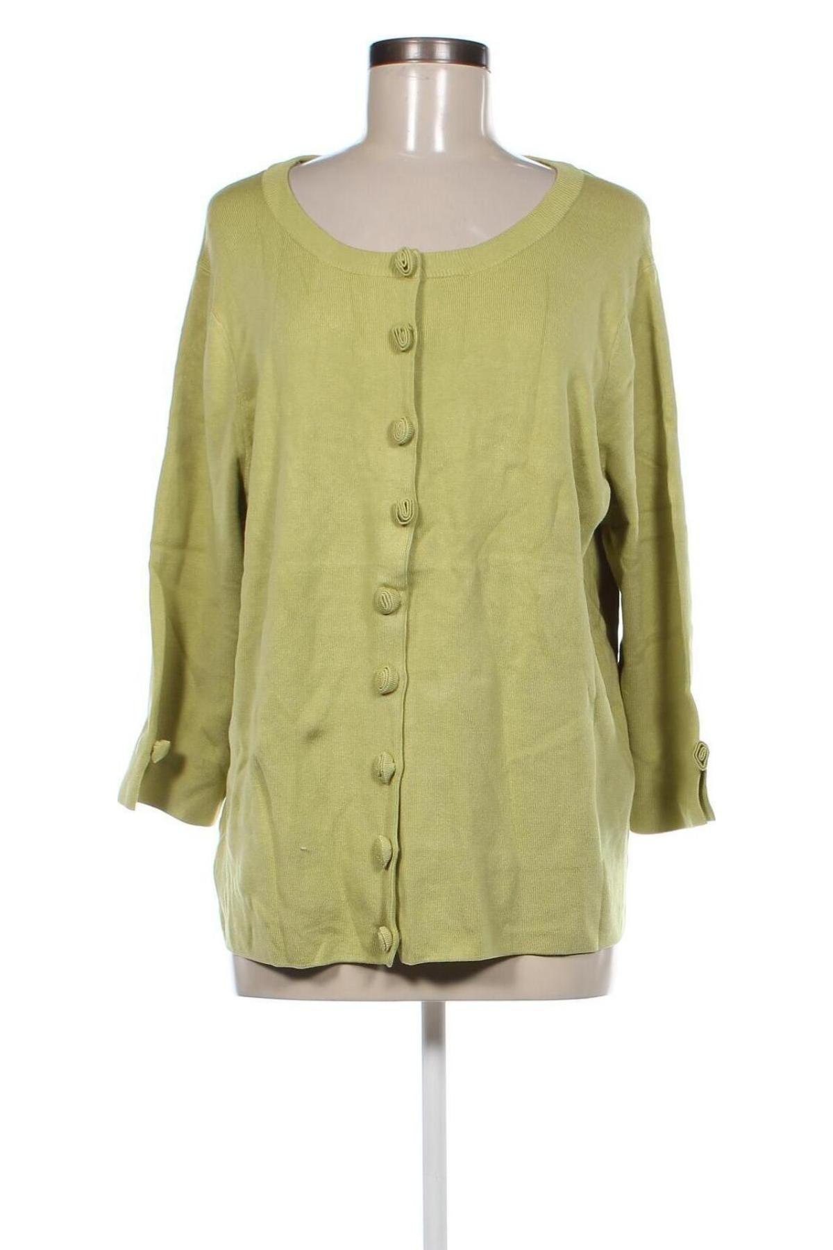 Cardigan de damă Grace, Mărime XXL, Culoare Verde, Preț 95,99 Lei