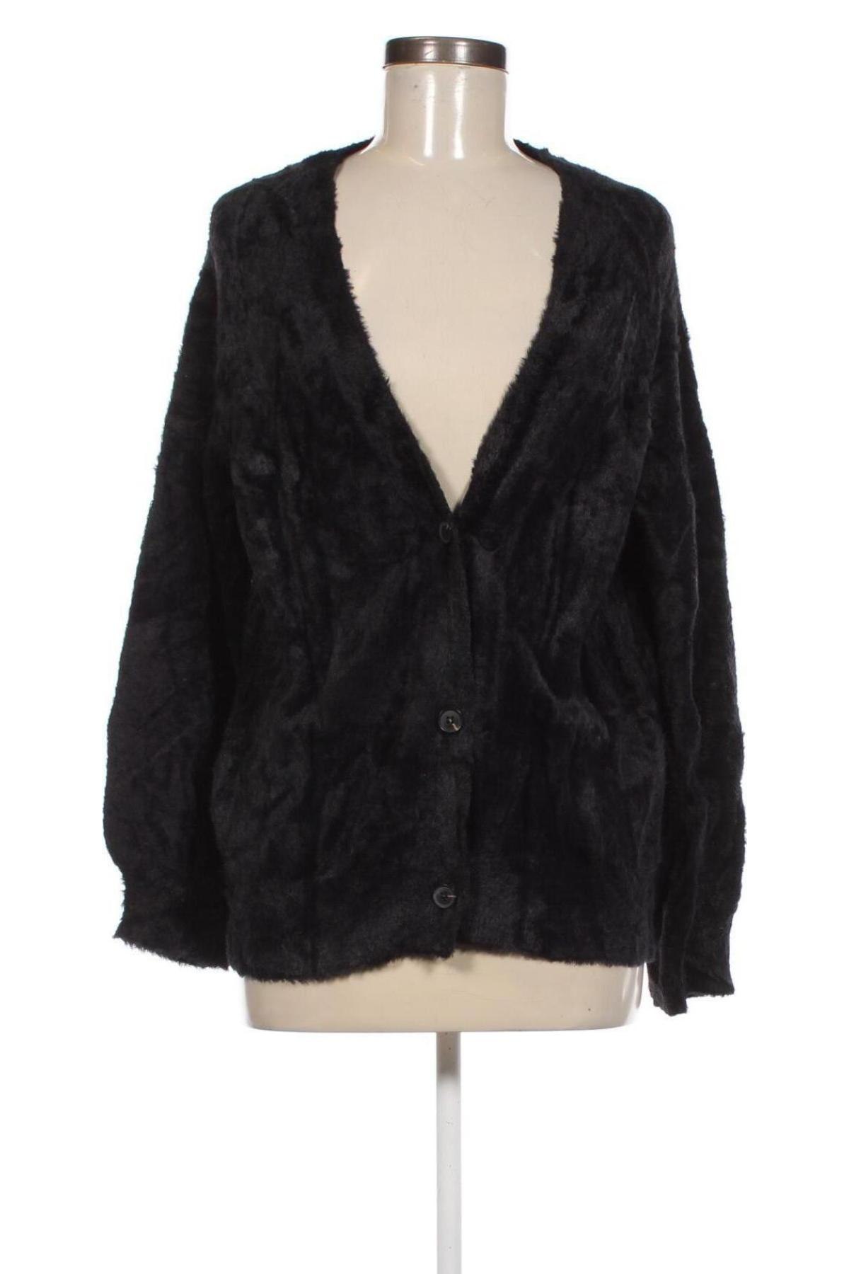 Cardigan de damă Hema, Mărime L, Culoare Negru, Preț 95,99 Lei