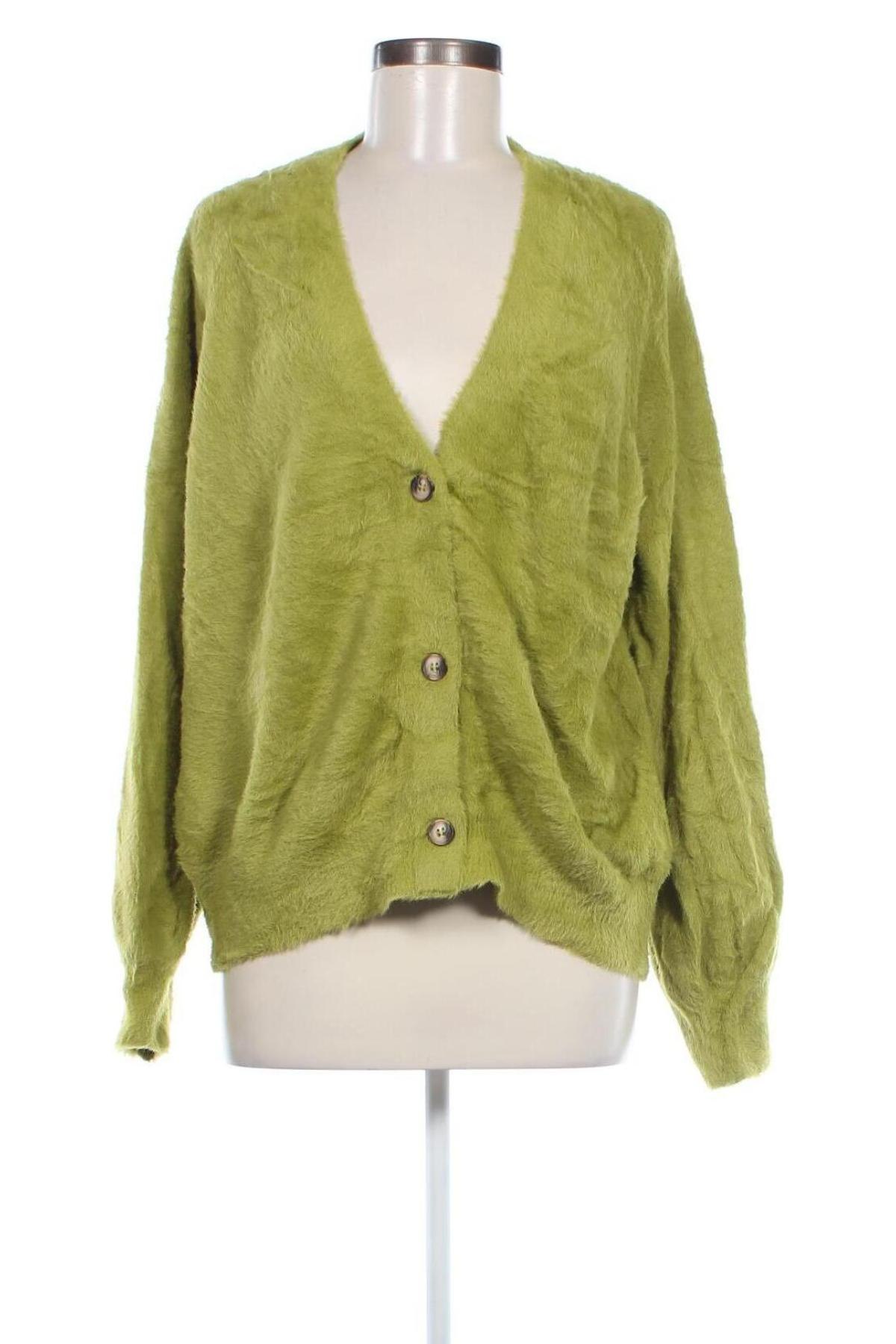 Damen Strickjacke Hema, Größe L, Farbe Grün, Preis € 9,49