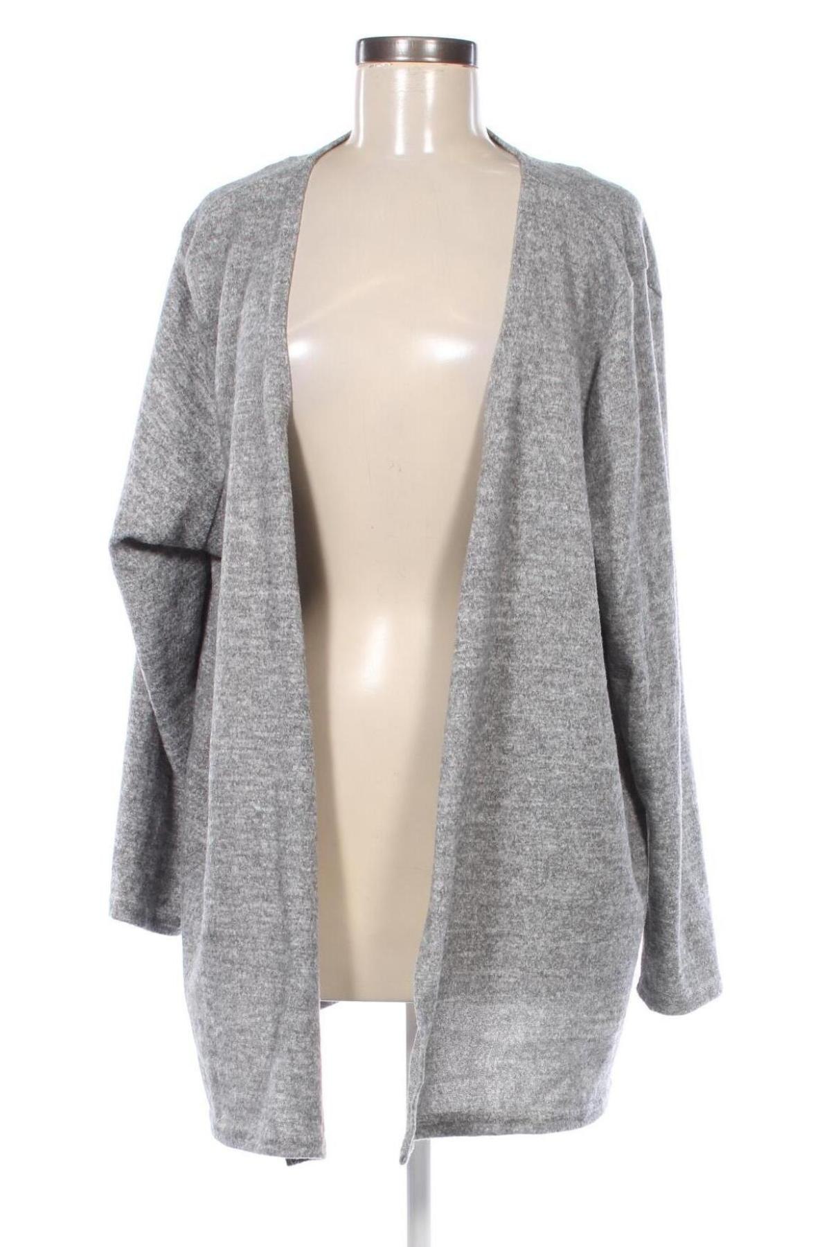 Damen Strickjacke Janina, Größe XXL, Farbe Grau, Preis € 11,49