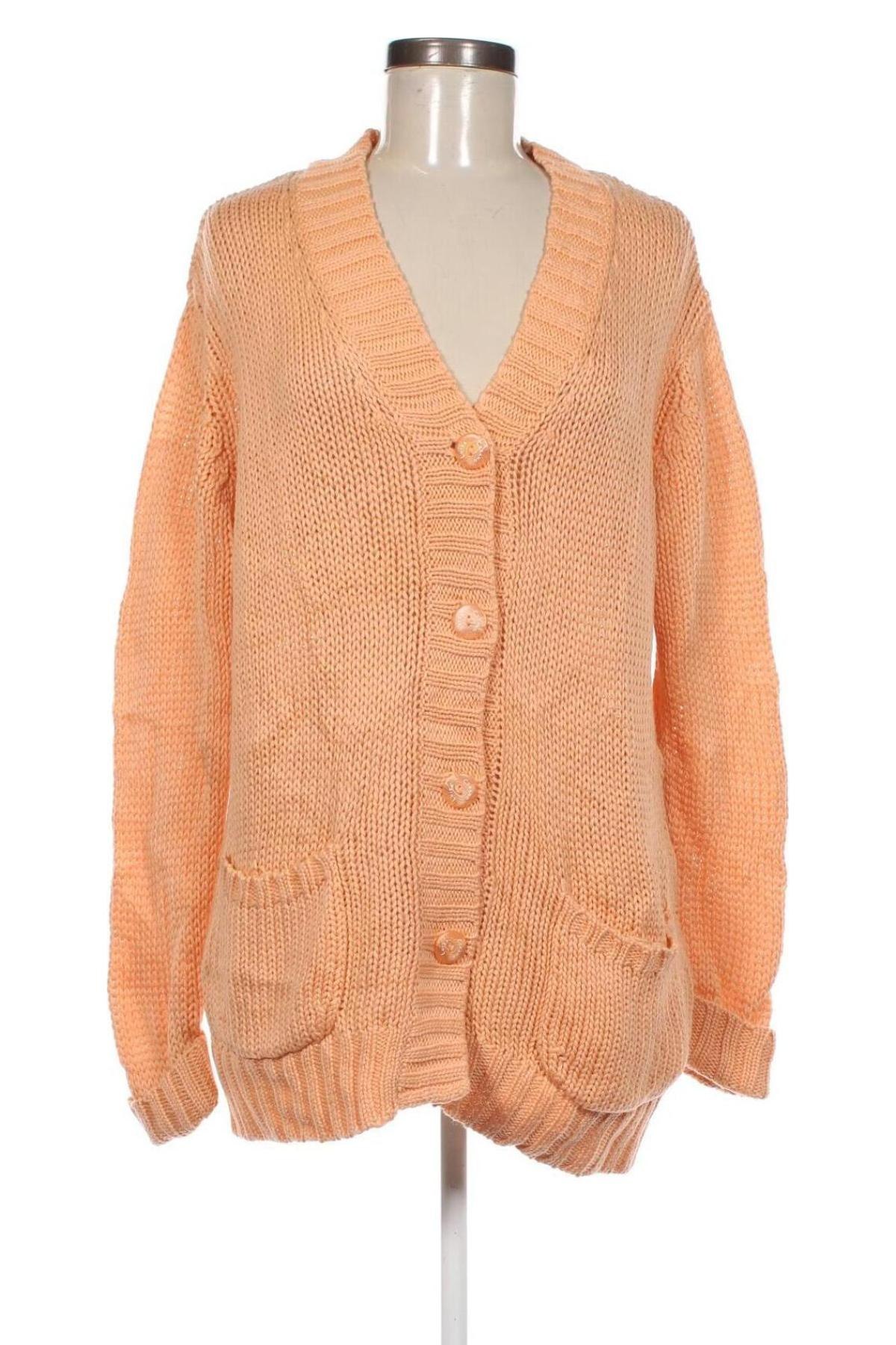 Damen Strickjacke Luisa Cerano, Größe L, Farbe Orange, Preis € 43,49