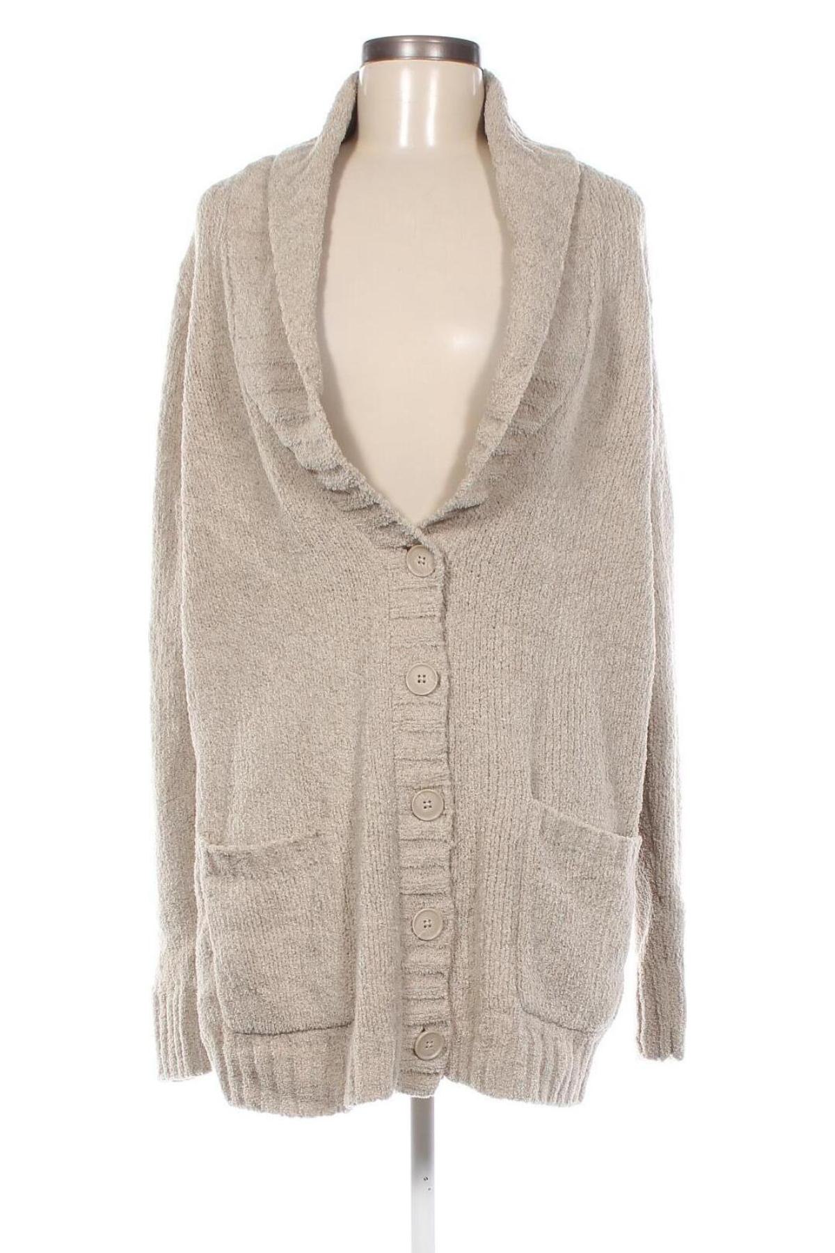 Damen Strickjacke Merona, Größe XL, Farbe Beige, Preis € 8,99