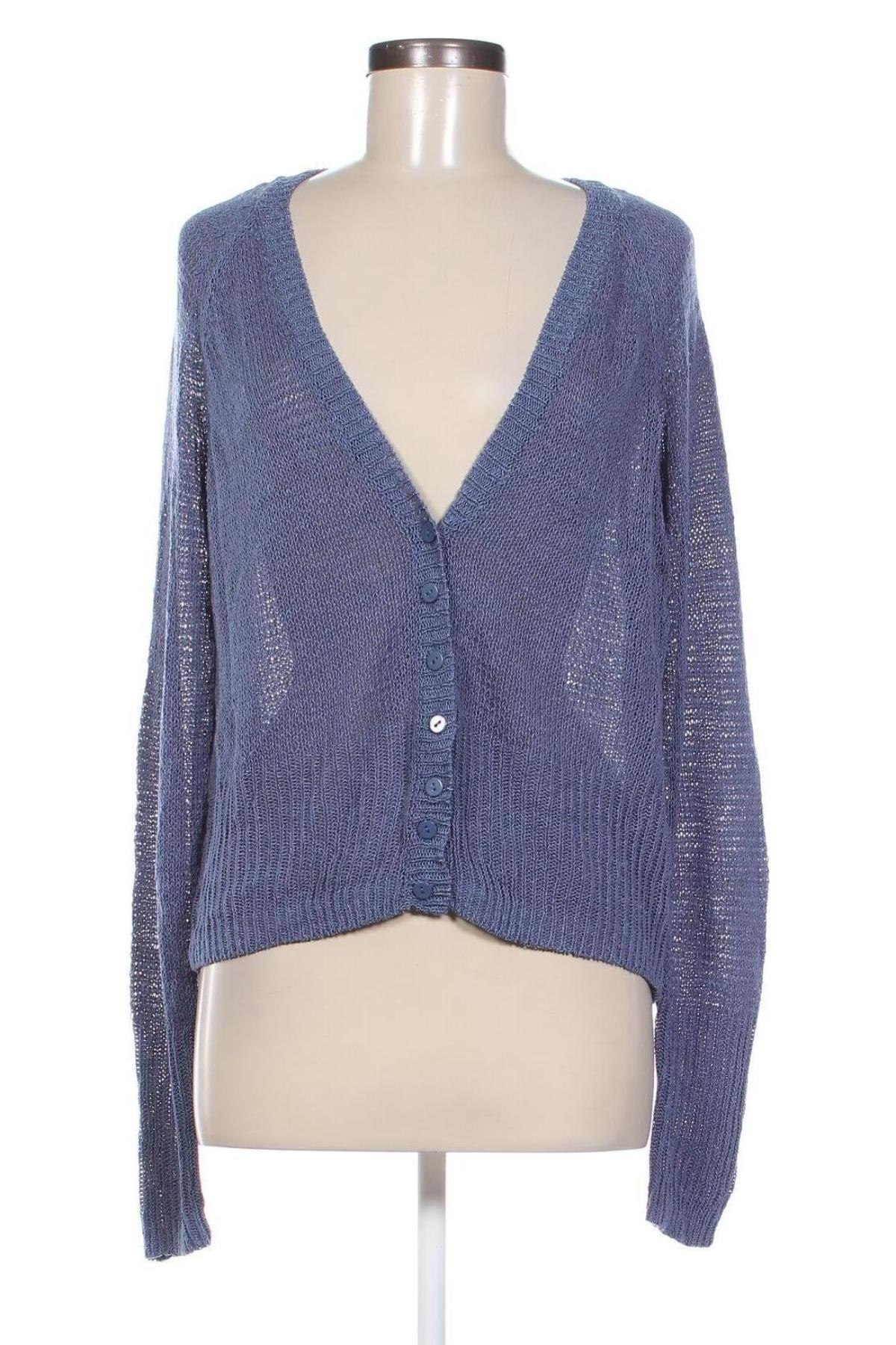 Cardigan de damă Oui, Mărime XL, Culoare Albastru, Preț 112,99 Lei