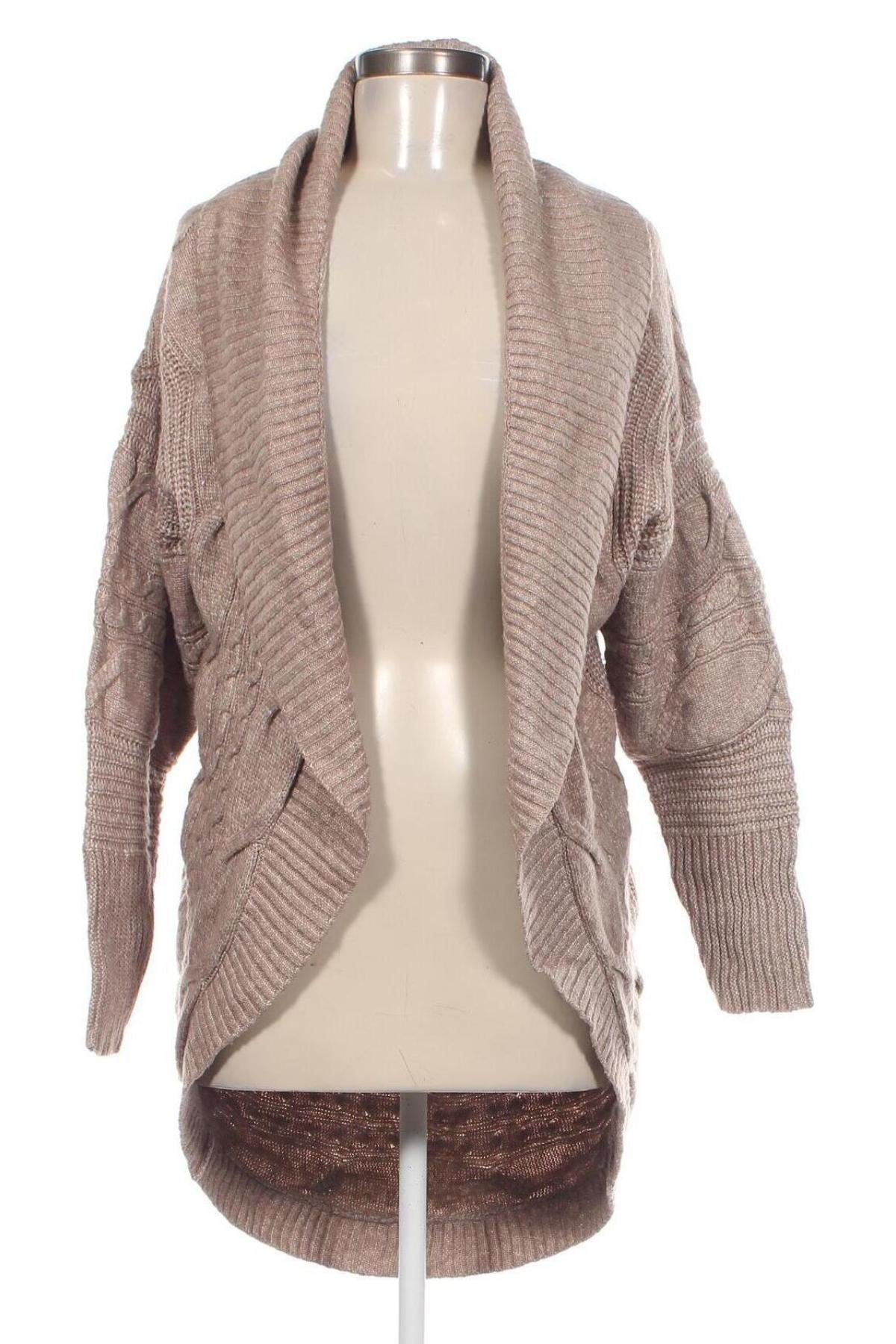 Damen Strickjacke Pink Rose, Größe M, Farbe Beige, Preis € 5,99