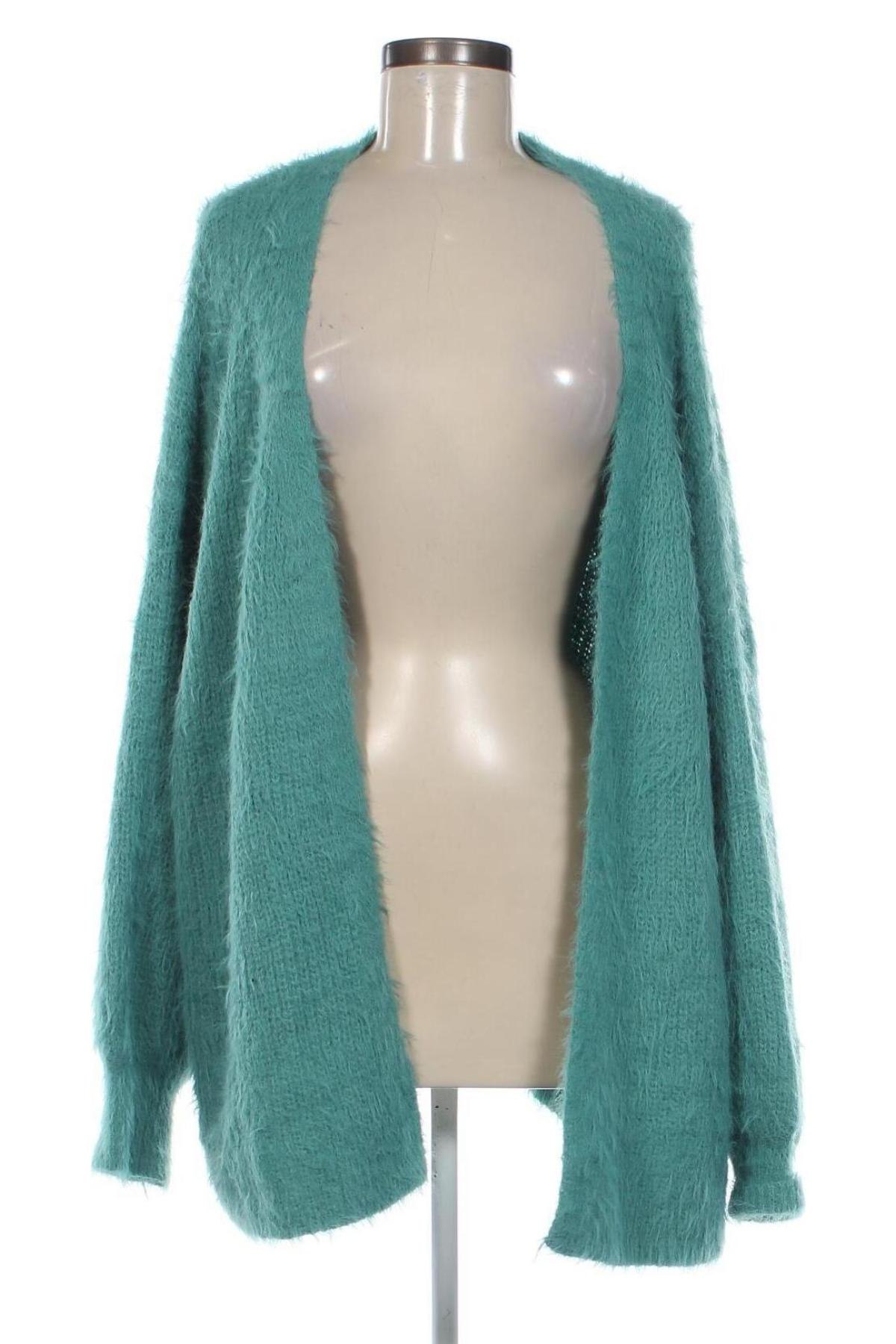 Cardigan de damă Qed London, Mărime L, Culoare Albastru, Preț 73,99 Lei