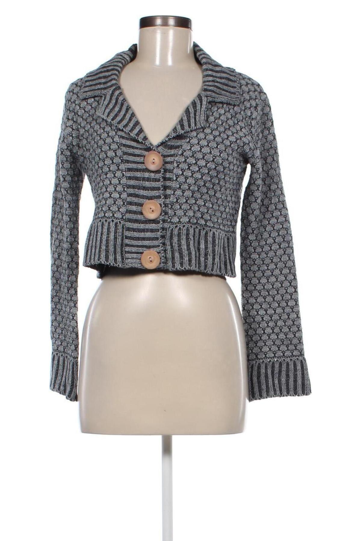 Cardigan de damă Qed London, Mărime M, Culoare Gri, Preț 134,99 Lei