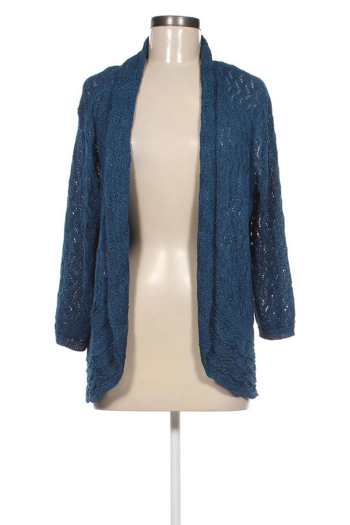 Damen Strickjacke Reflections, Größe XL, Farbe Blau, Preis 20,49 €